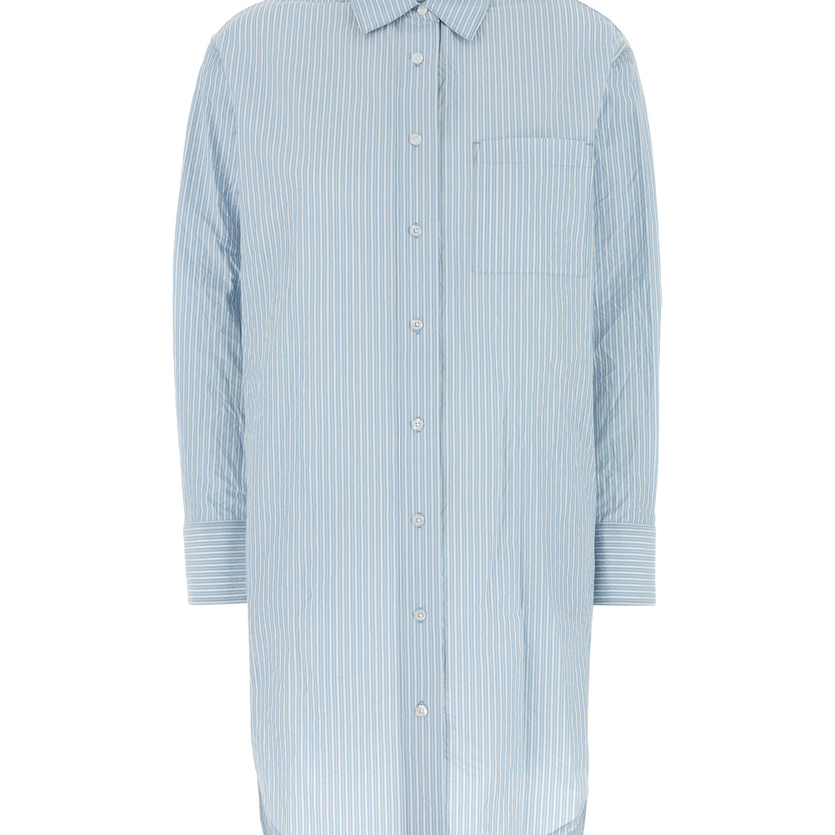 Chambray / Cream Plaid Woven Shirt by Me & Henry main image 0