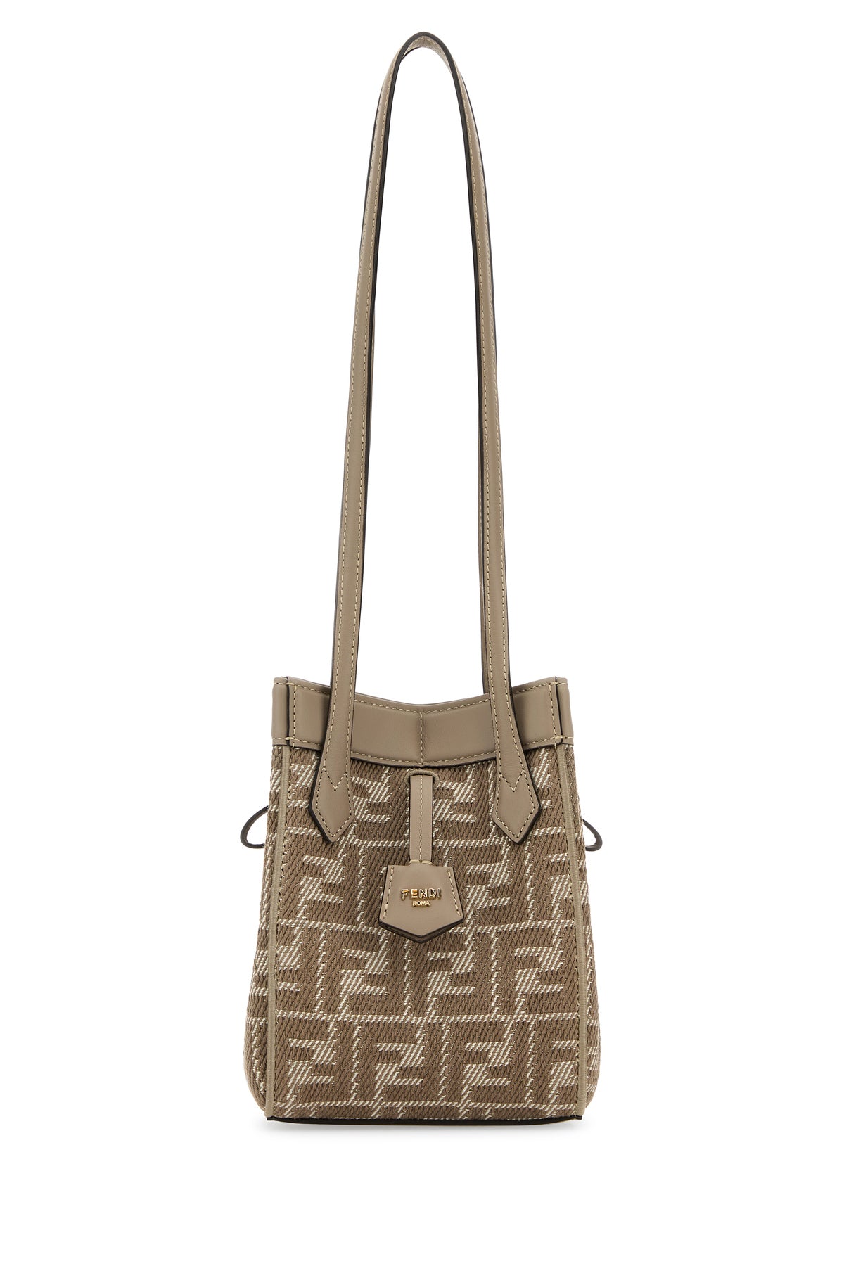 Embroidered fabric mini Origami shoulder bag – G&B