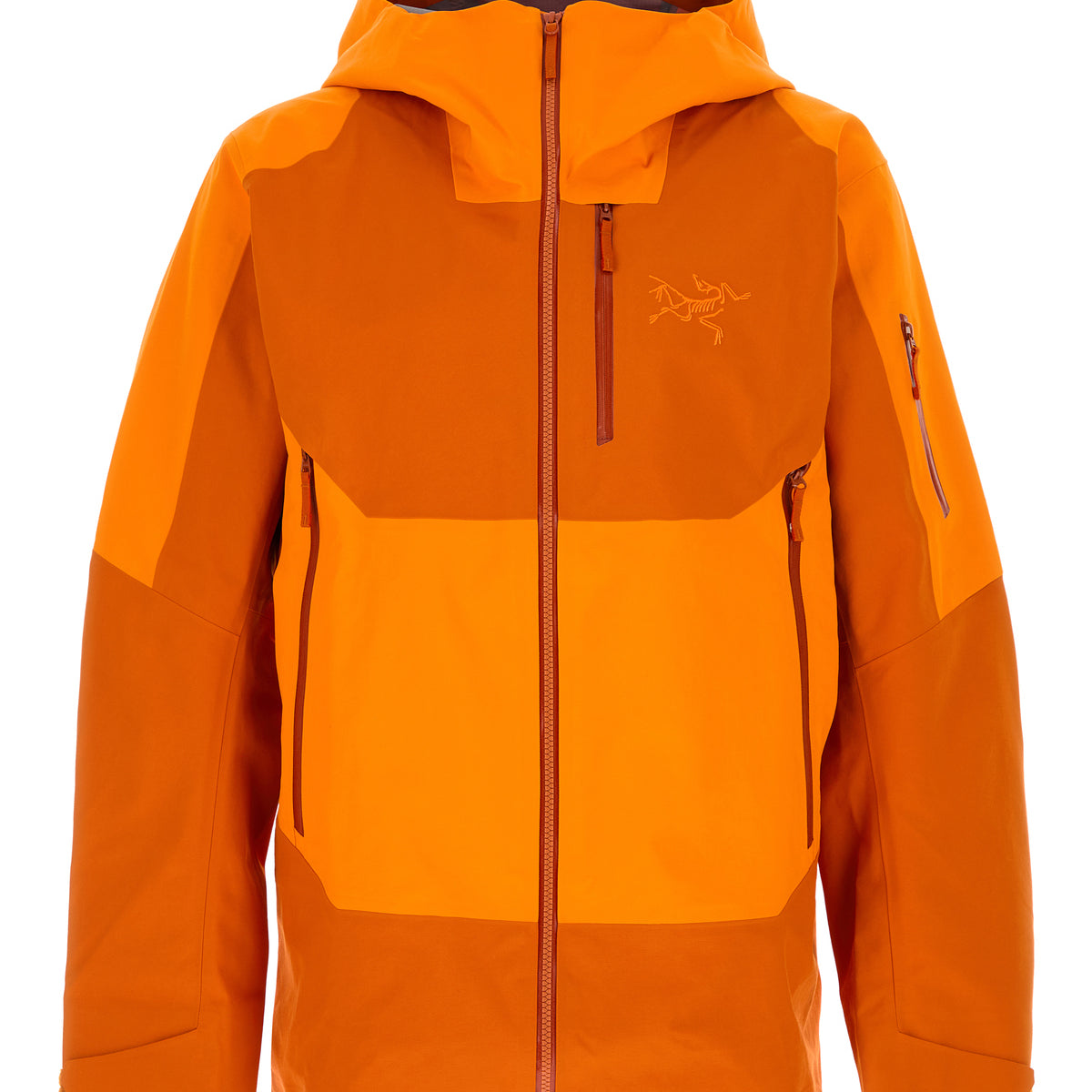 Orange Gore-Tex Sobre SV jacket – G&amp;B