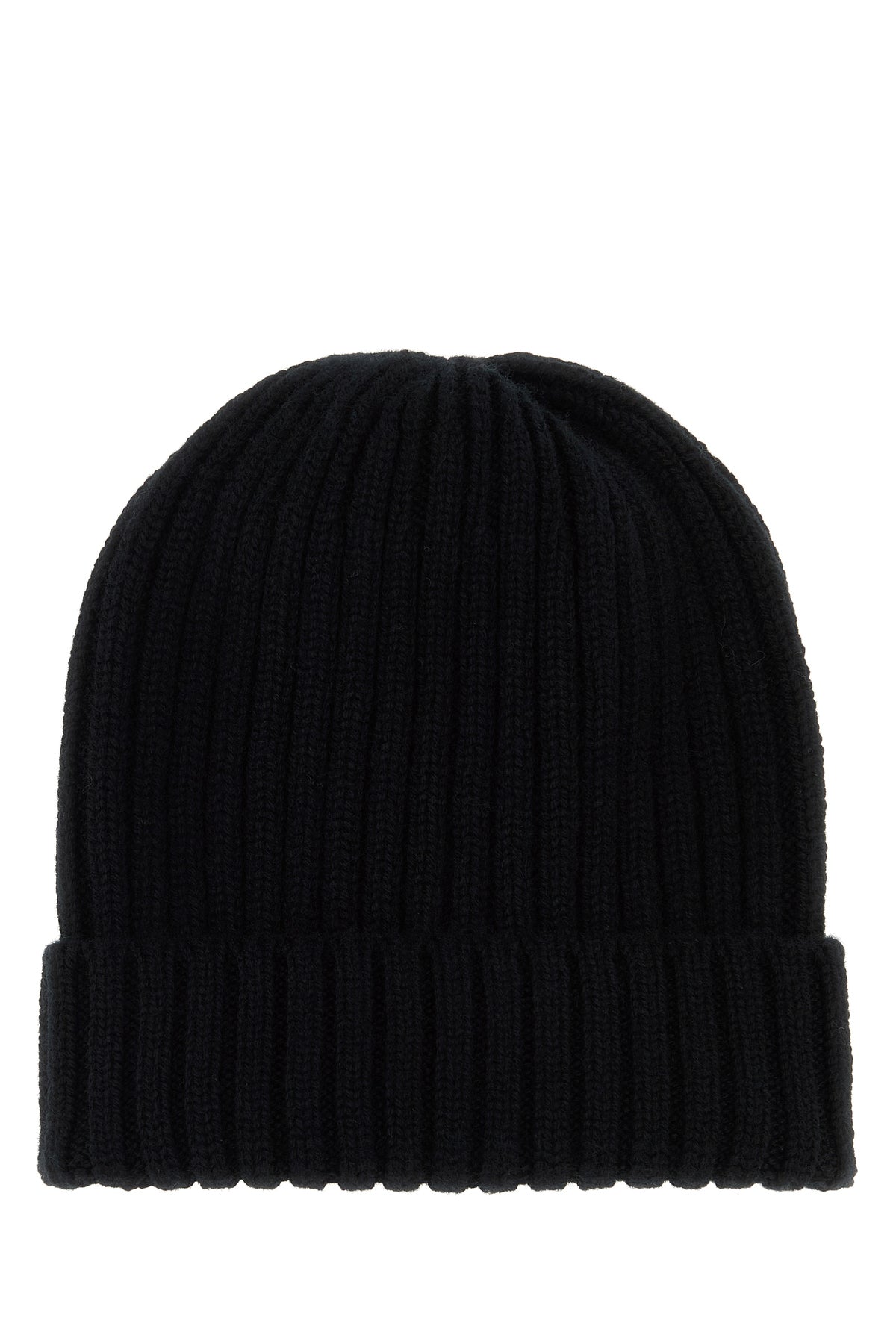 Black cashmere beanie hat – G&B