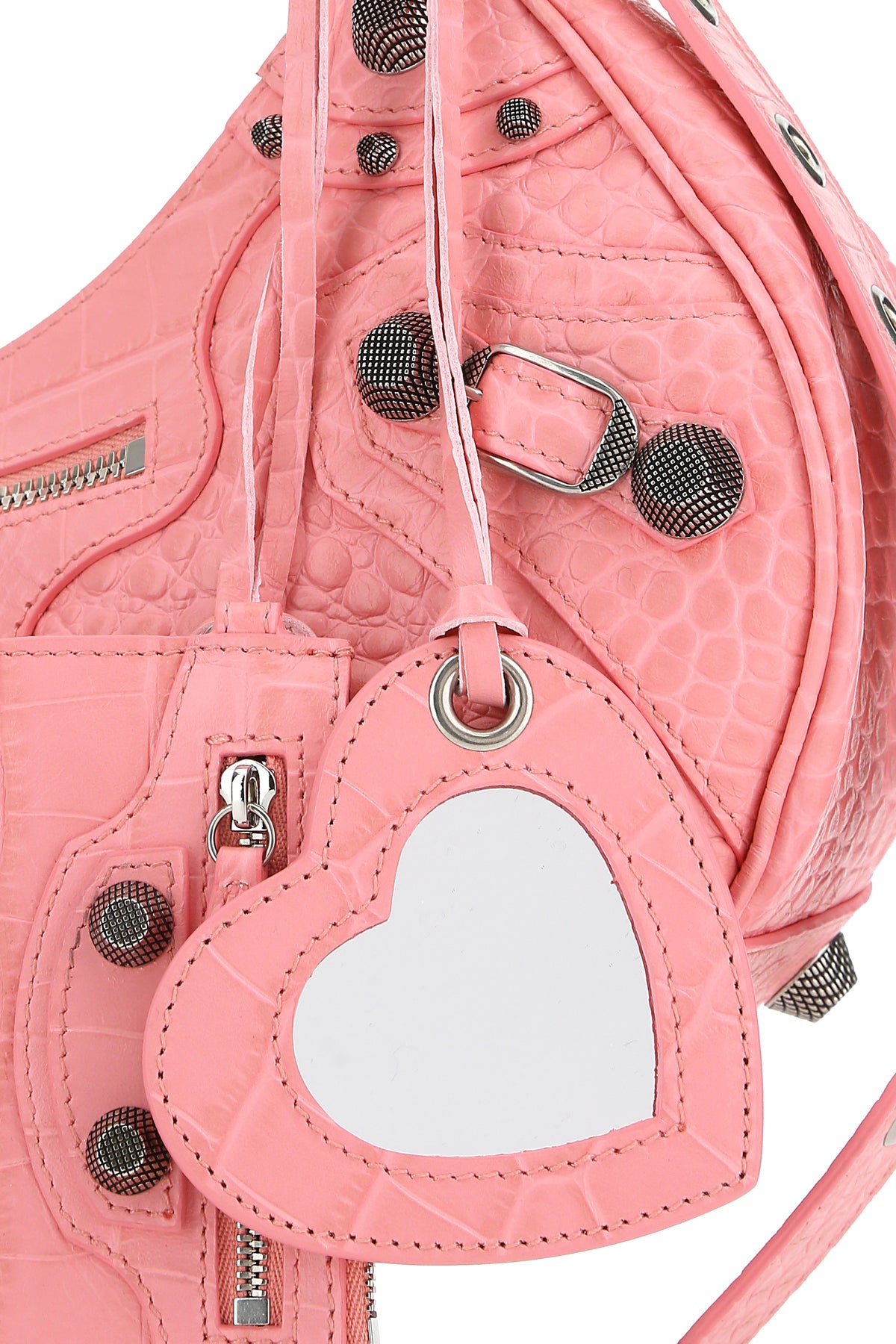 발렌시아가 핑크 레더 Le 카골 S 숄더백 67130723EBY 5812