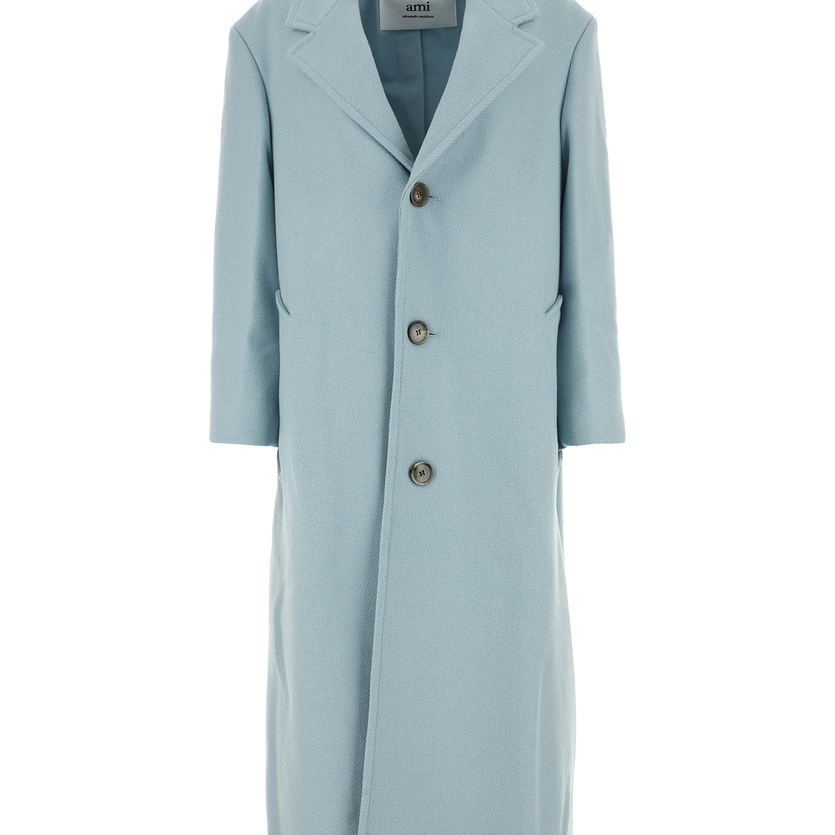 Powder blue wool blend coat – G&B