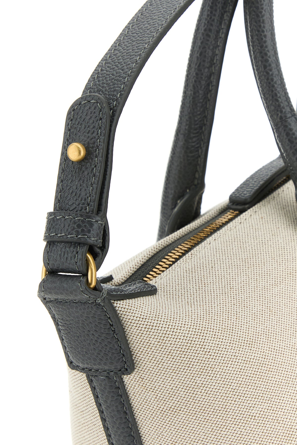 톰브라운 샌드 캔버스 Duffle 스몰 핸드백 UAG164AF0492 255
