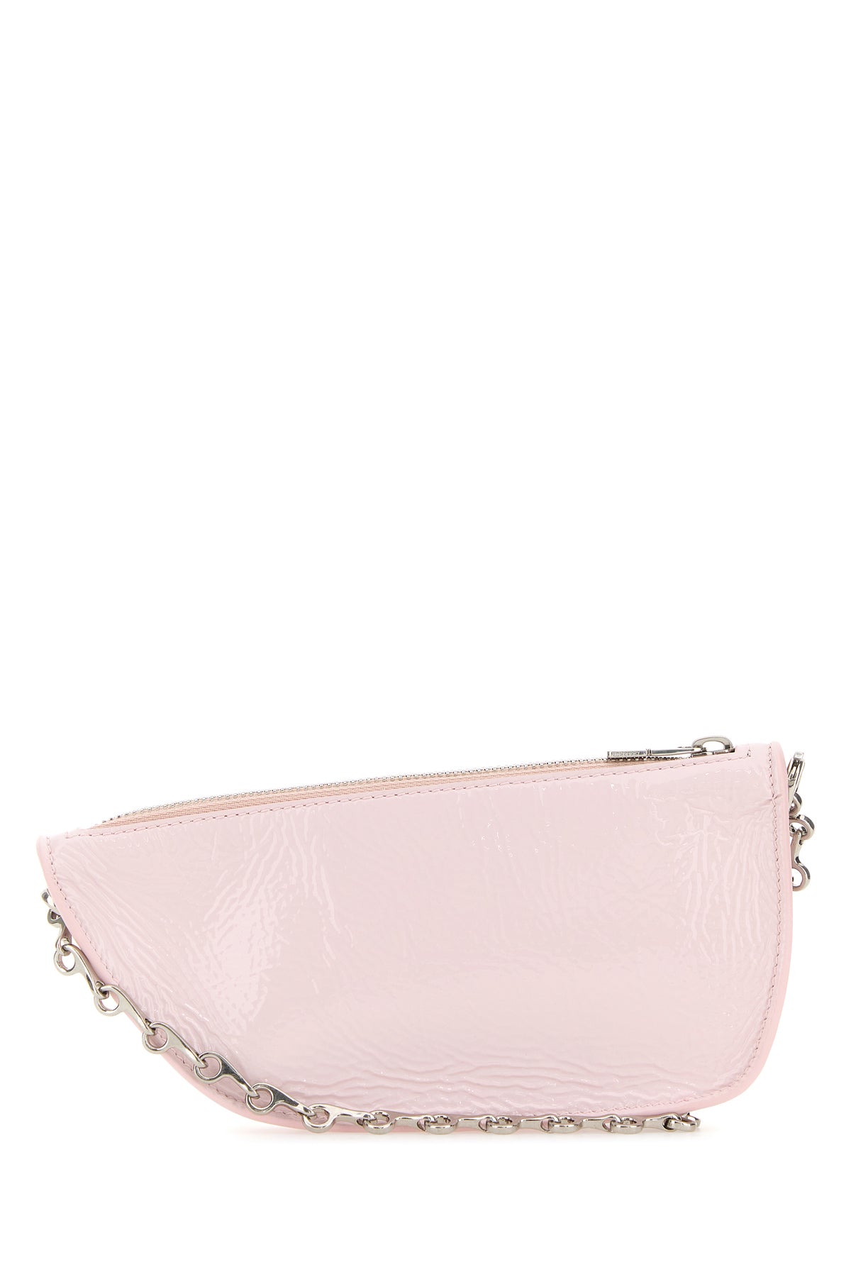 버버리 파스텔 핑크 레더 마이크로 Shield 숄더백 8083472 B8640