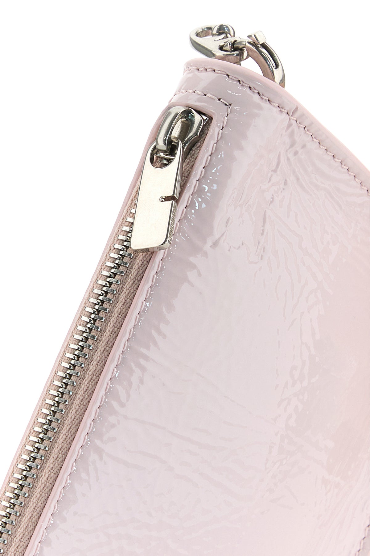 버버리 파스텔 핑크 레더 마이크로 Shield 숄더백 8083472 B8640