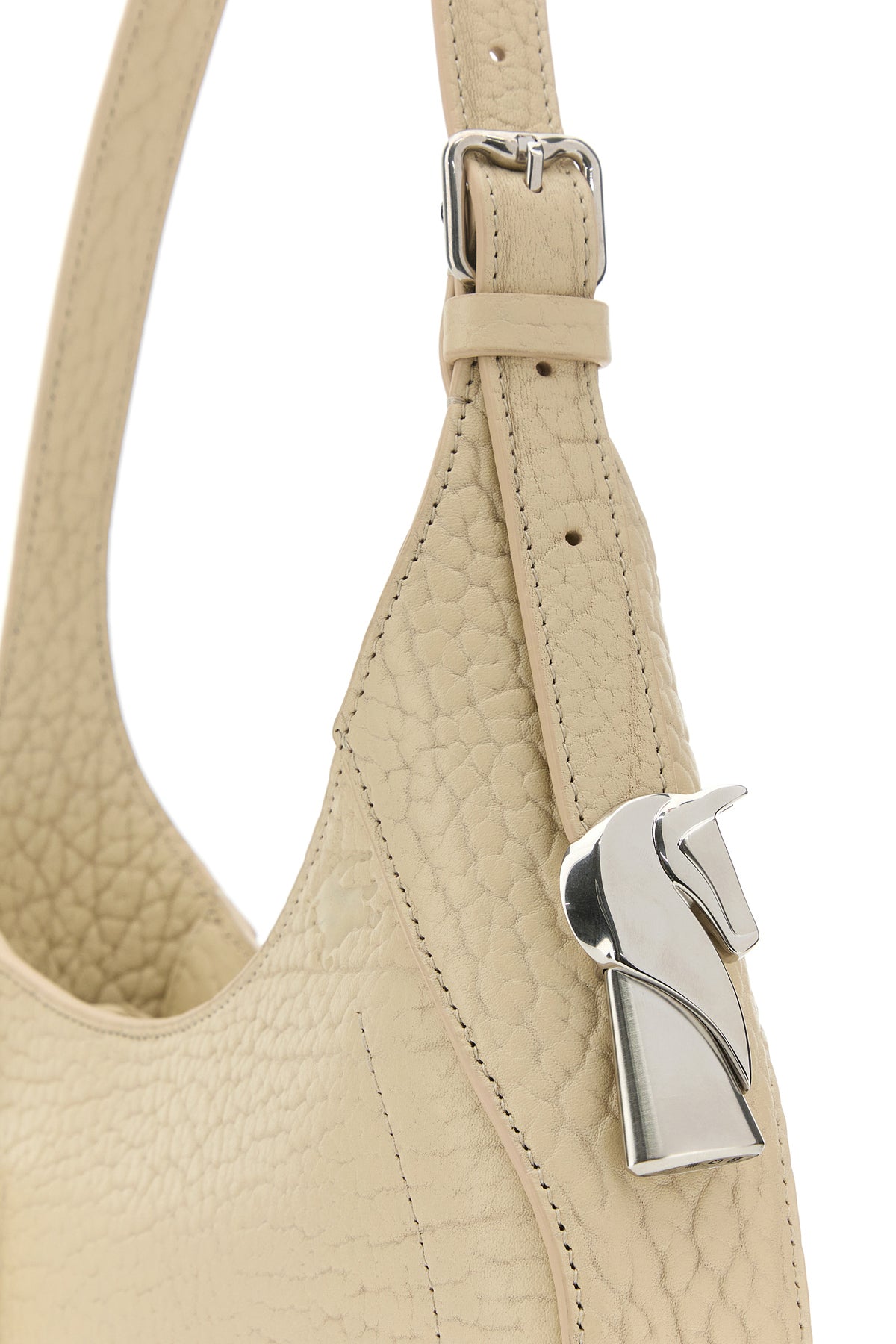 버버리 샌드 레더 스몰 Chess 숄더백 8083510 A4477