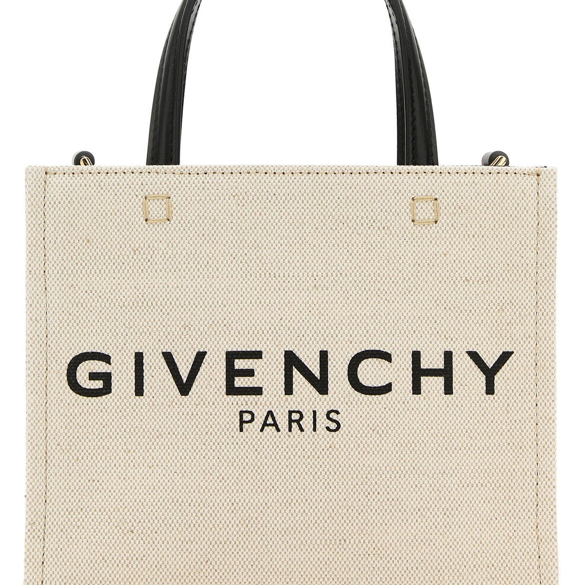 Sand canvas mini G-Tote handbag – G&B