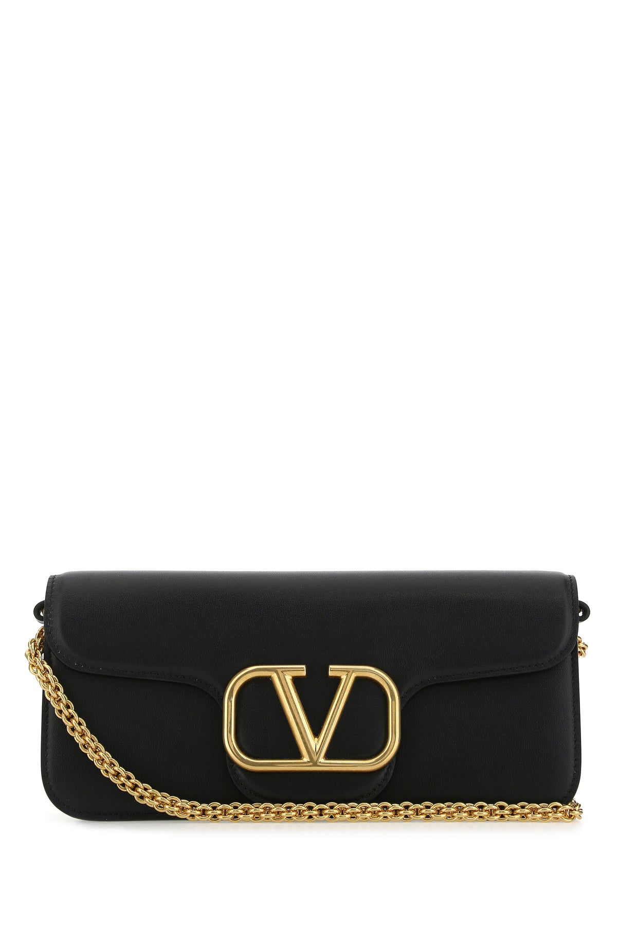 ショルダーバッグ・ポシェット VALENTINO Black leather LocA handbag (5W2B0K30ZXL 0NO) Black leather Locò handbag – G&B