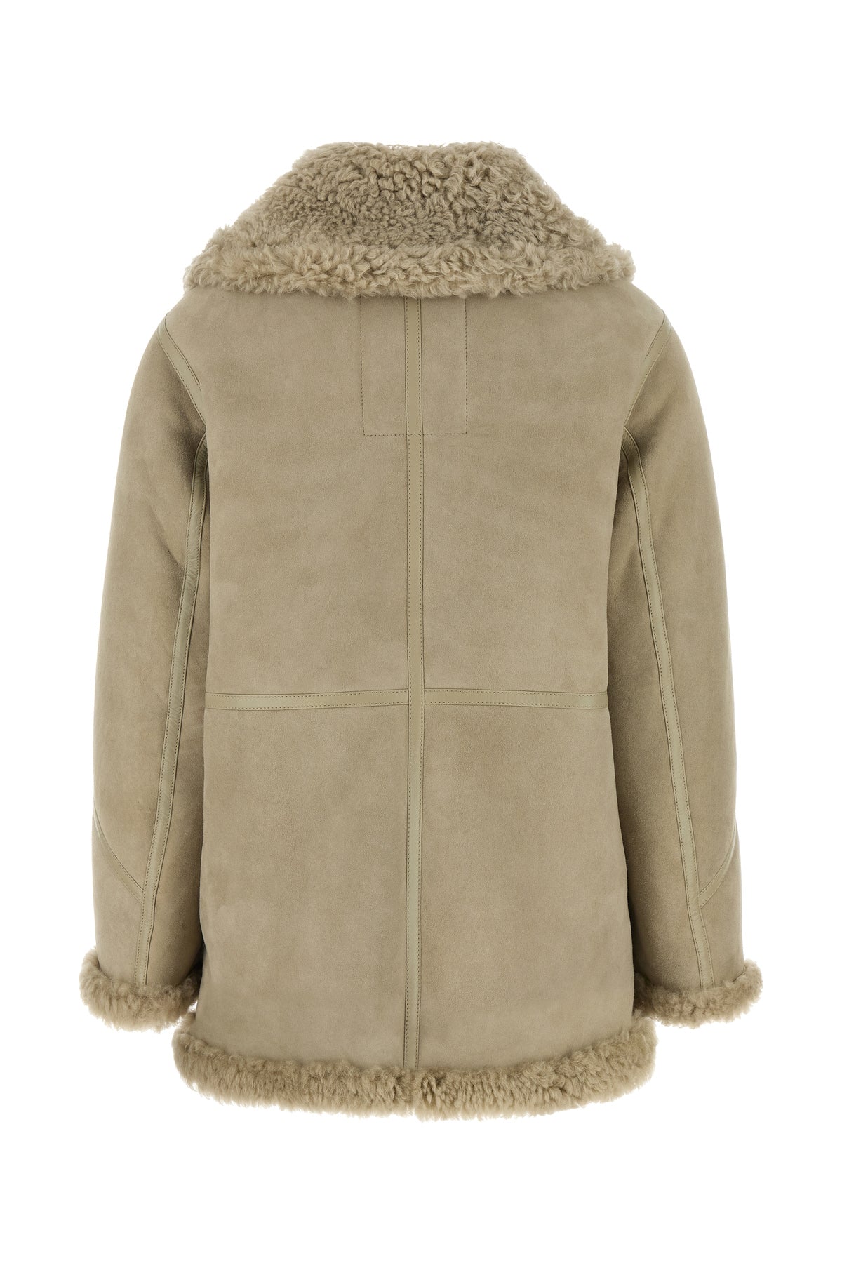 ジャケット Burberry FW24 Cappuccino shearling jacket (8095510 B8625) Cappuccino shearling jacket – G&B