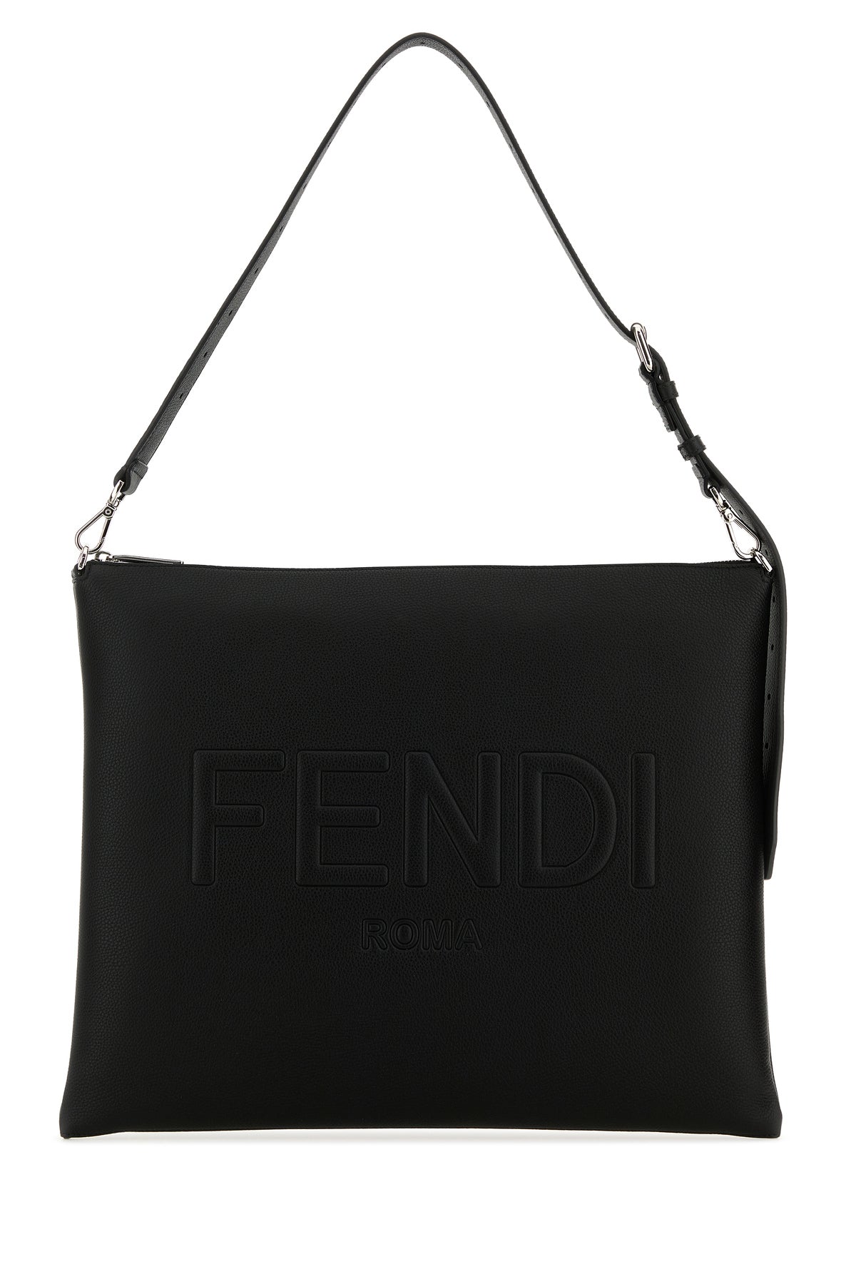 Black leather Fendi After Fendi Roma shoulder bag – G&B