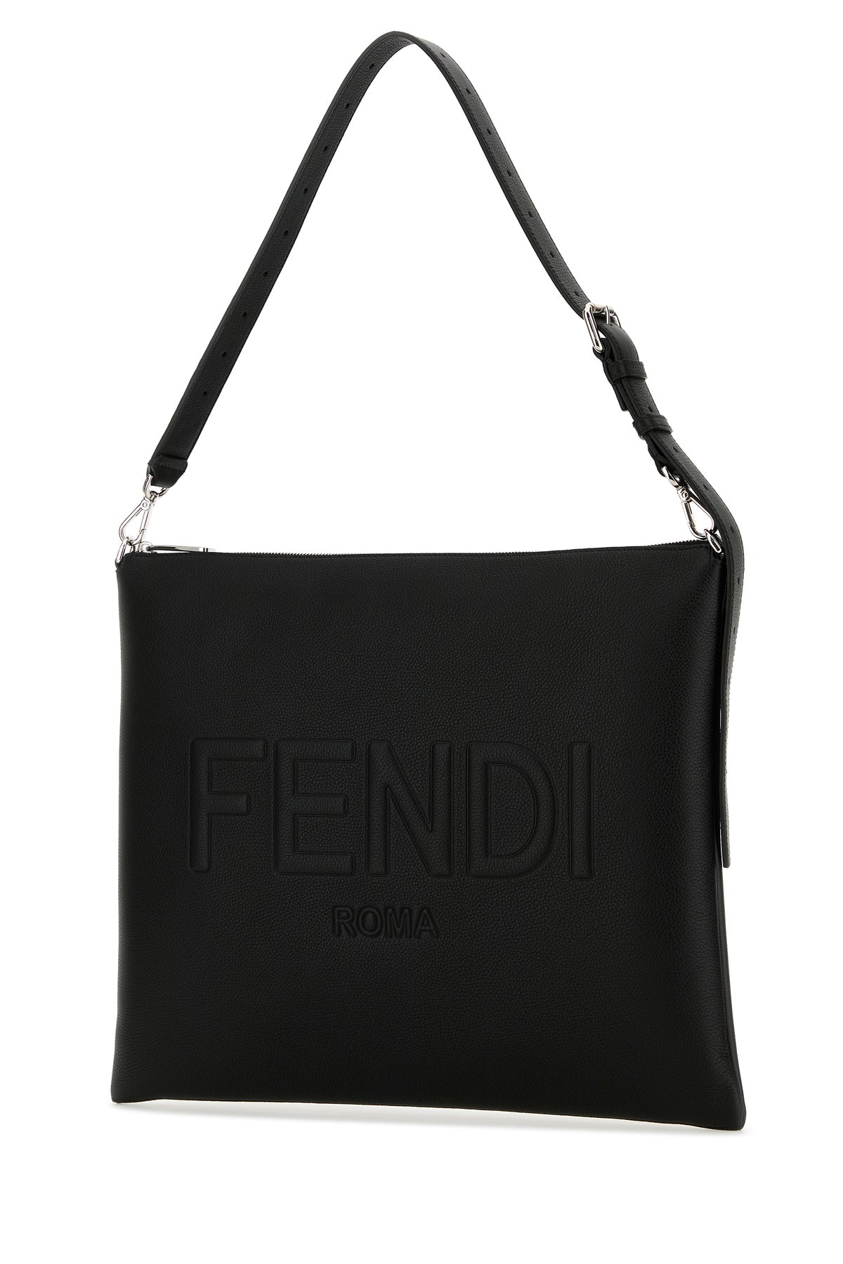 Black leather Fendi After Fendi Roma shoulder bag – G&B