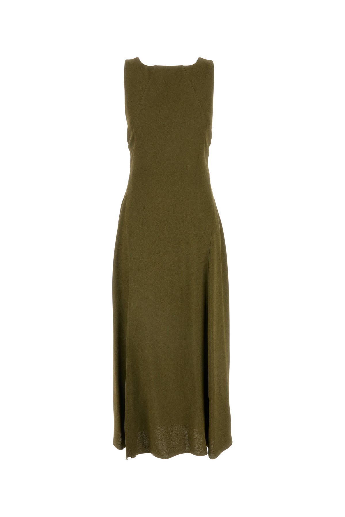 Olive green sablé dress – G&B