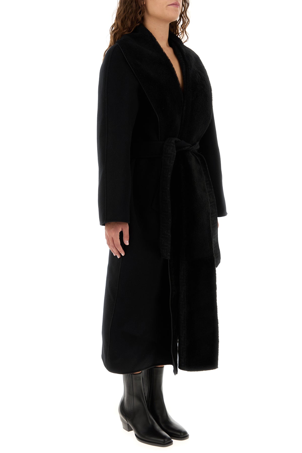 Black wool blend coat – G&B Black wool blend coat – G&B