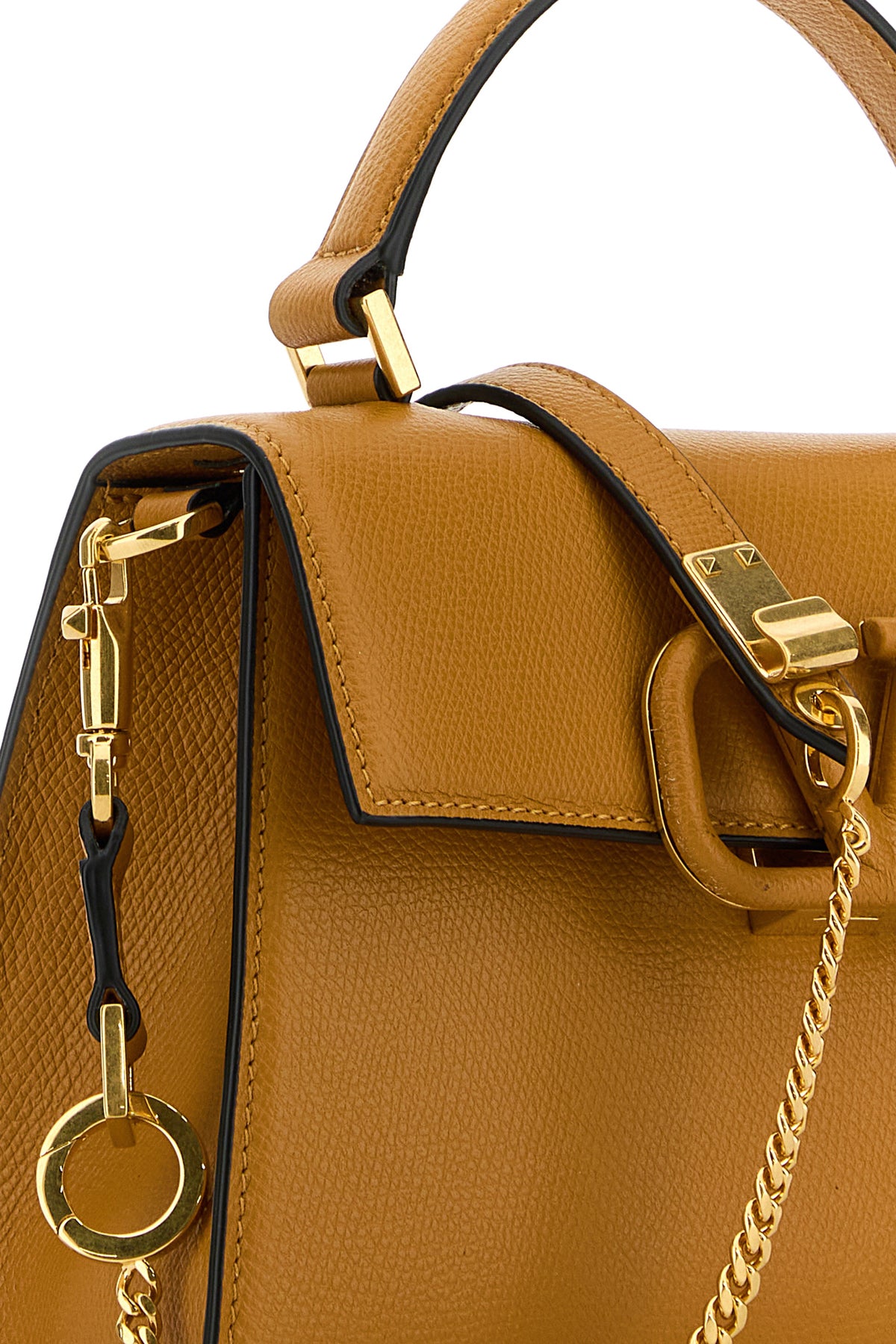 VALENTINO GARAVANI 카멜 레더 스몰 VSling 핸드백 6W2B0F53KGW WU4