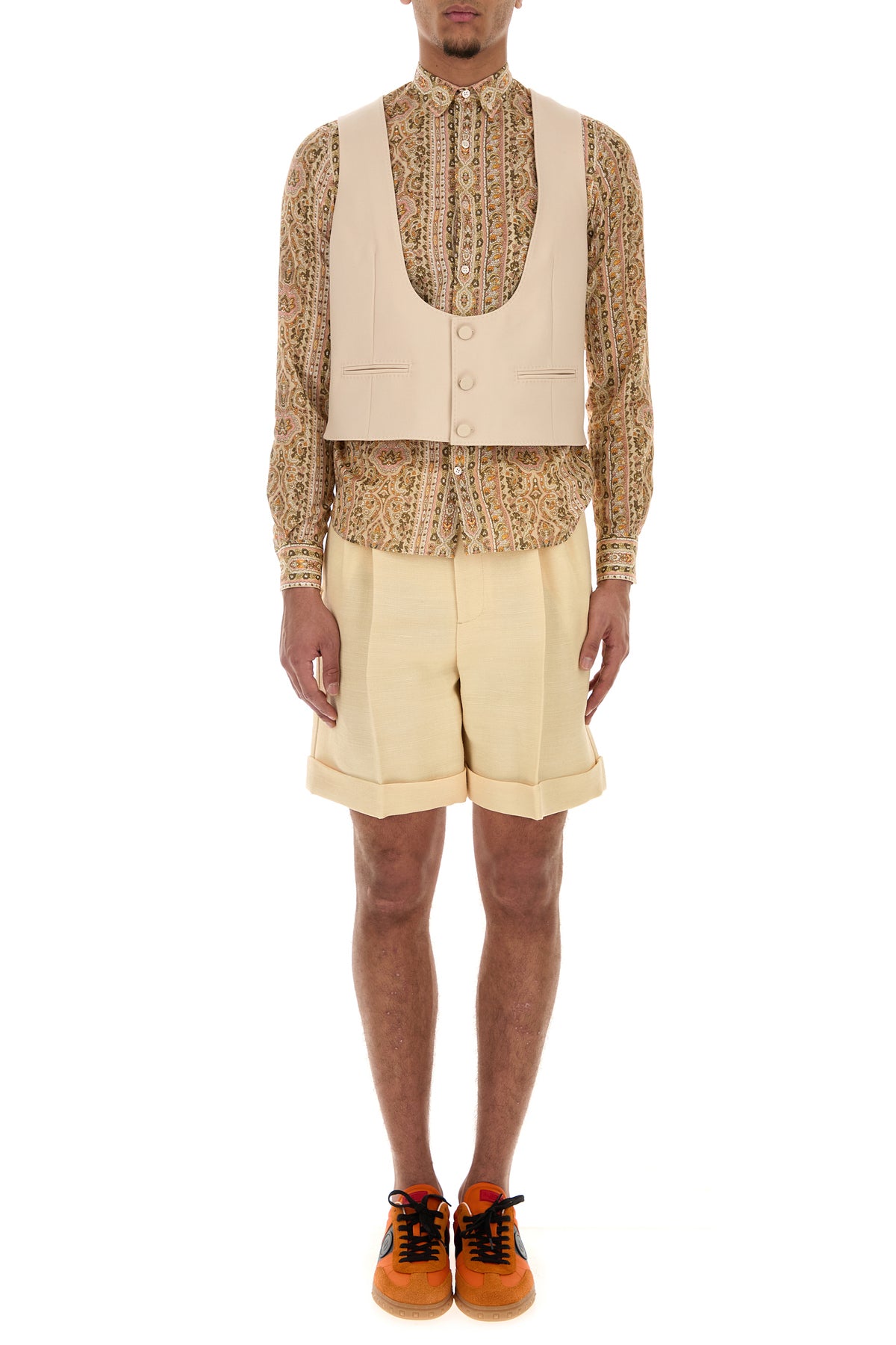 Printed cotto shirt – G&B