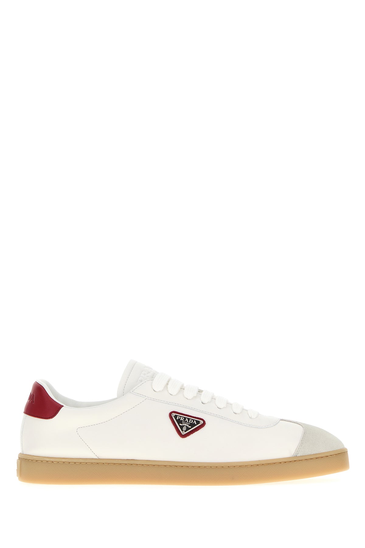 White Napa leather sneakers – G&B