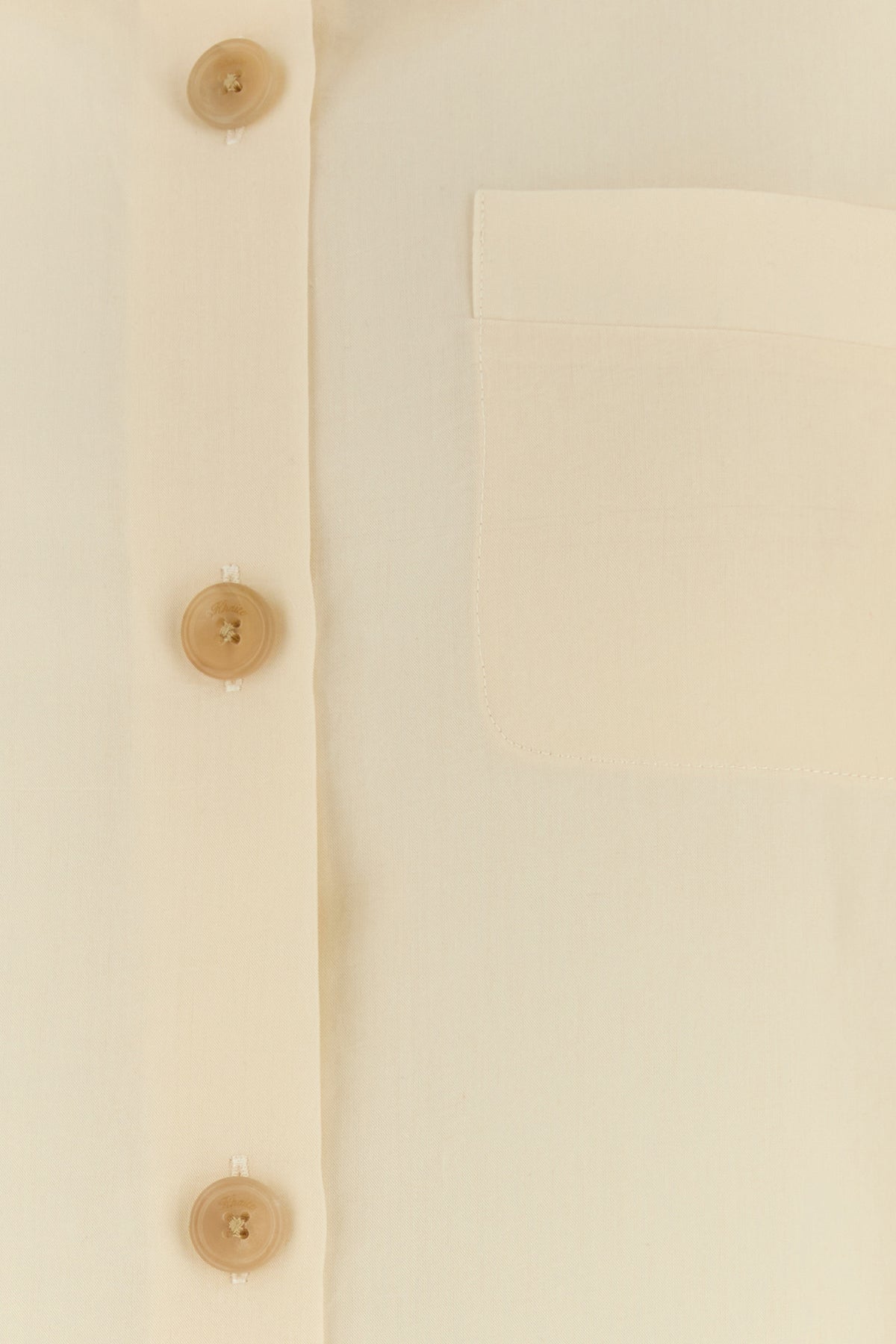 Cream linen blend Iffy shirt dress – G&B