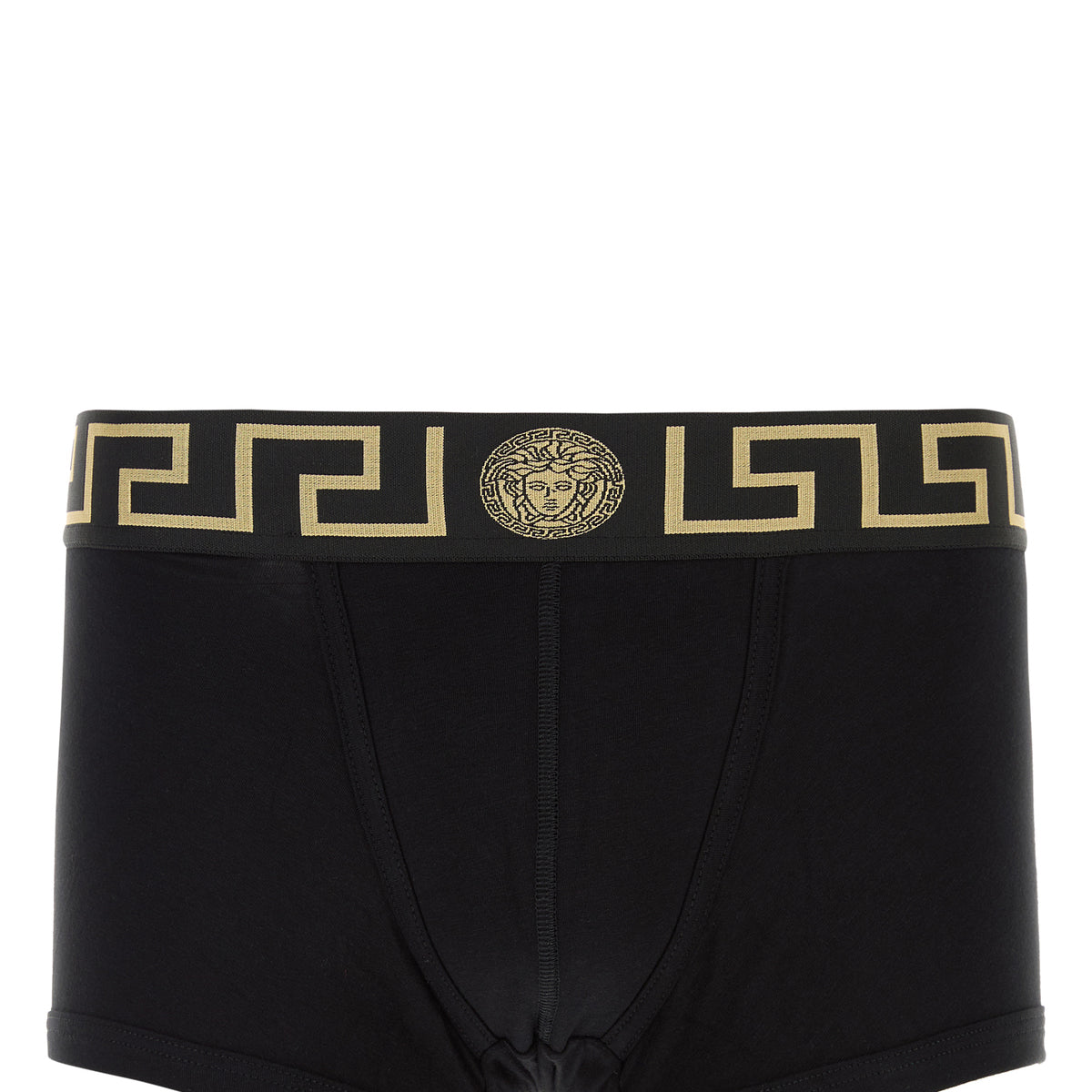 Black stretch cotton boxer set – G&B