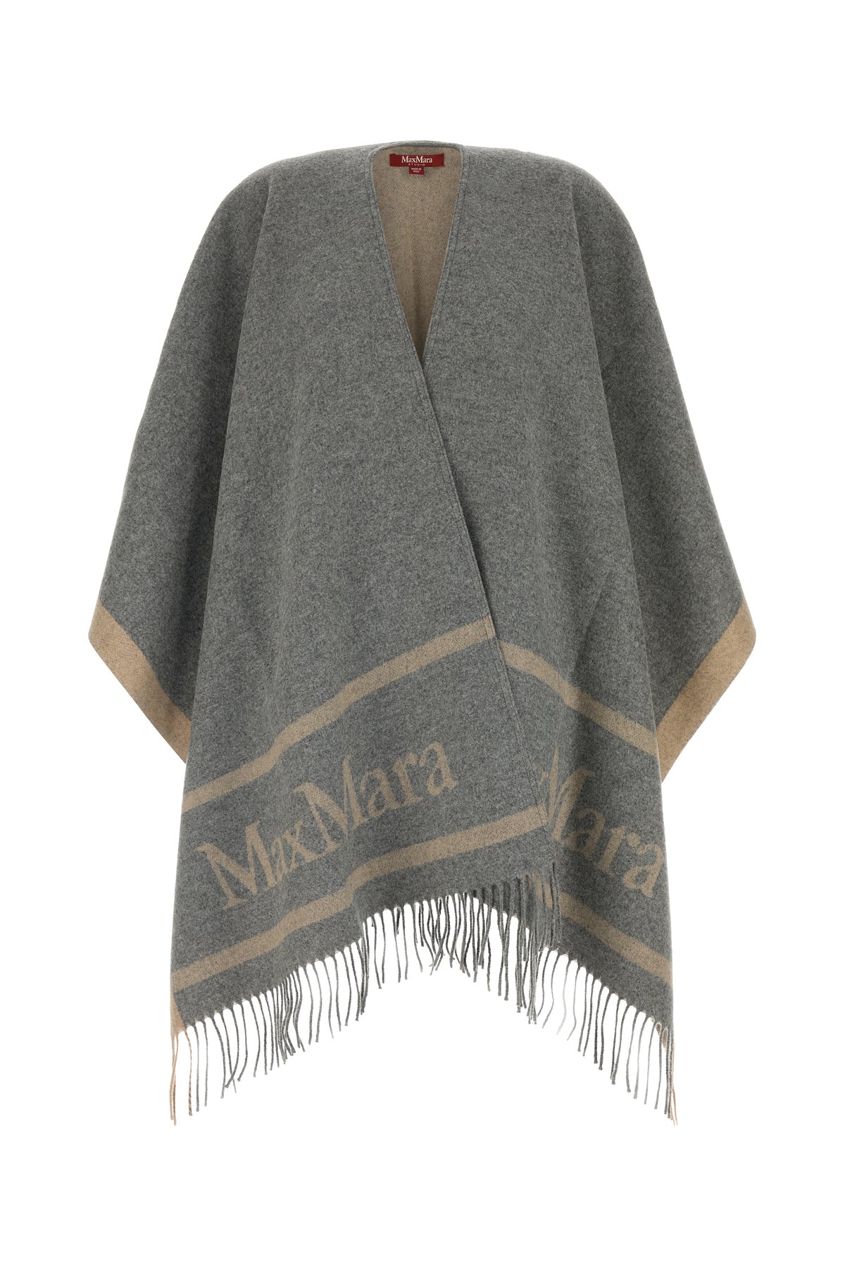 Grey wool Hildestd cape – G&B