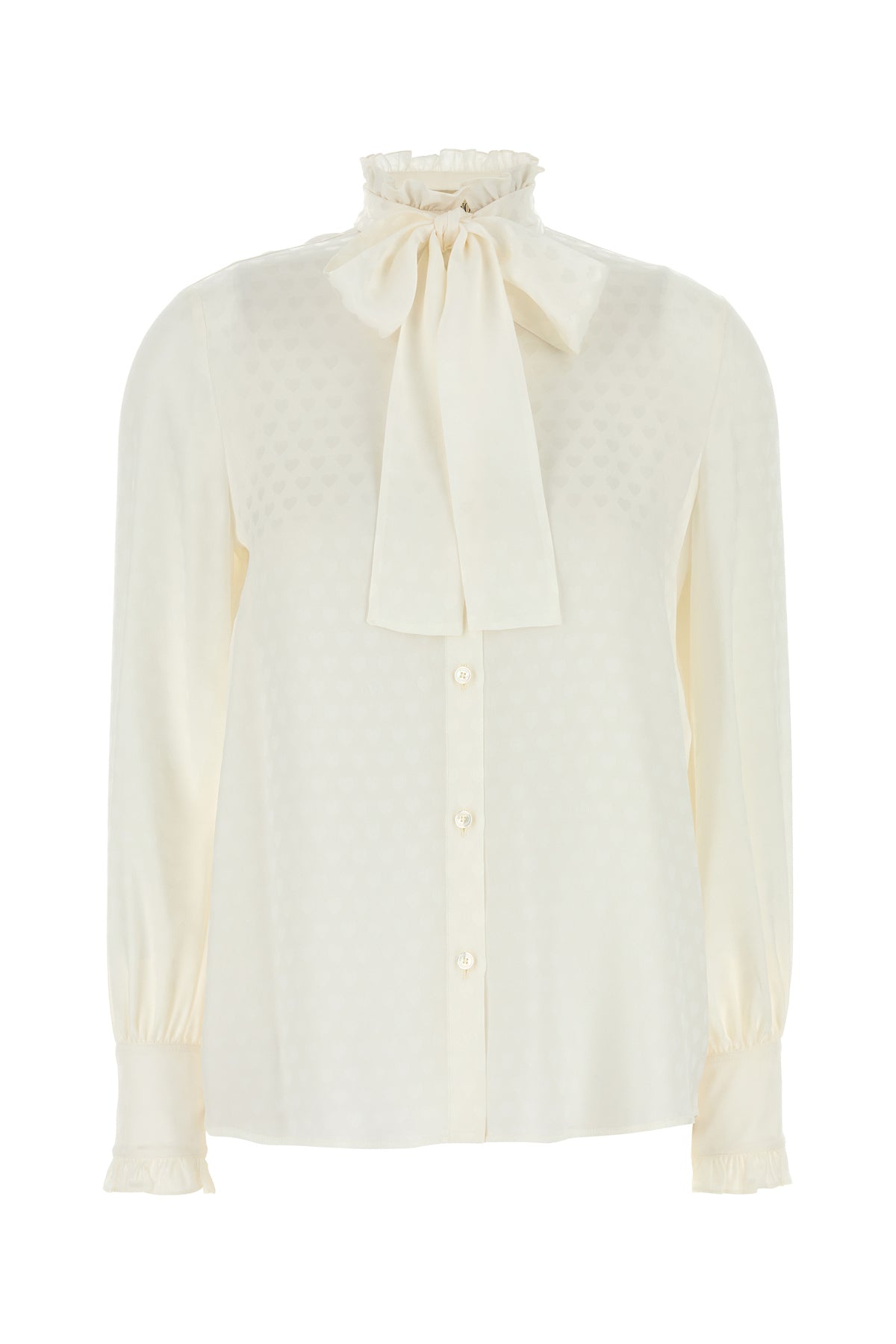 White silk shirt – G&B