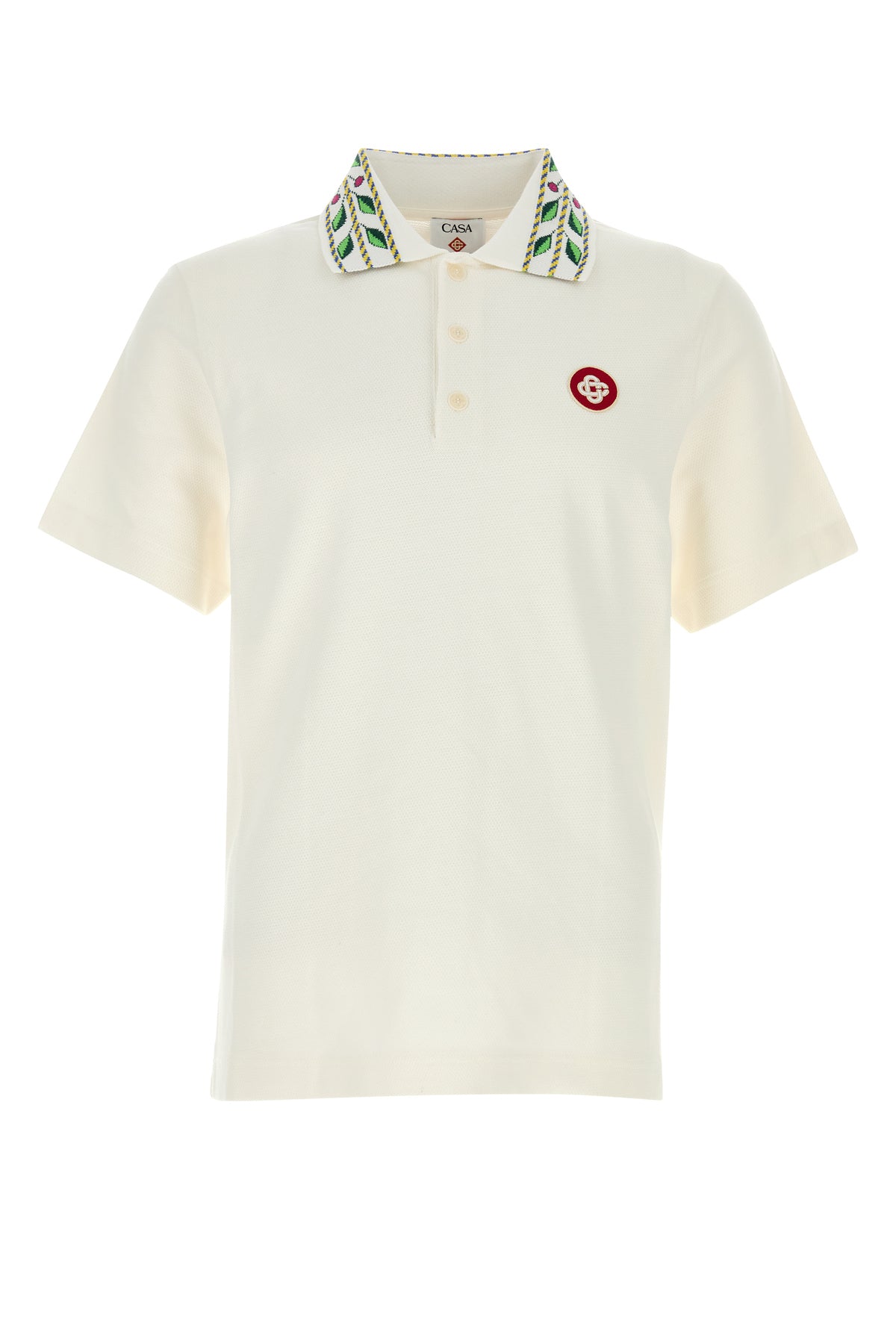 White piquet polo shirt – G&B