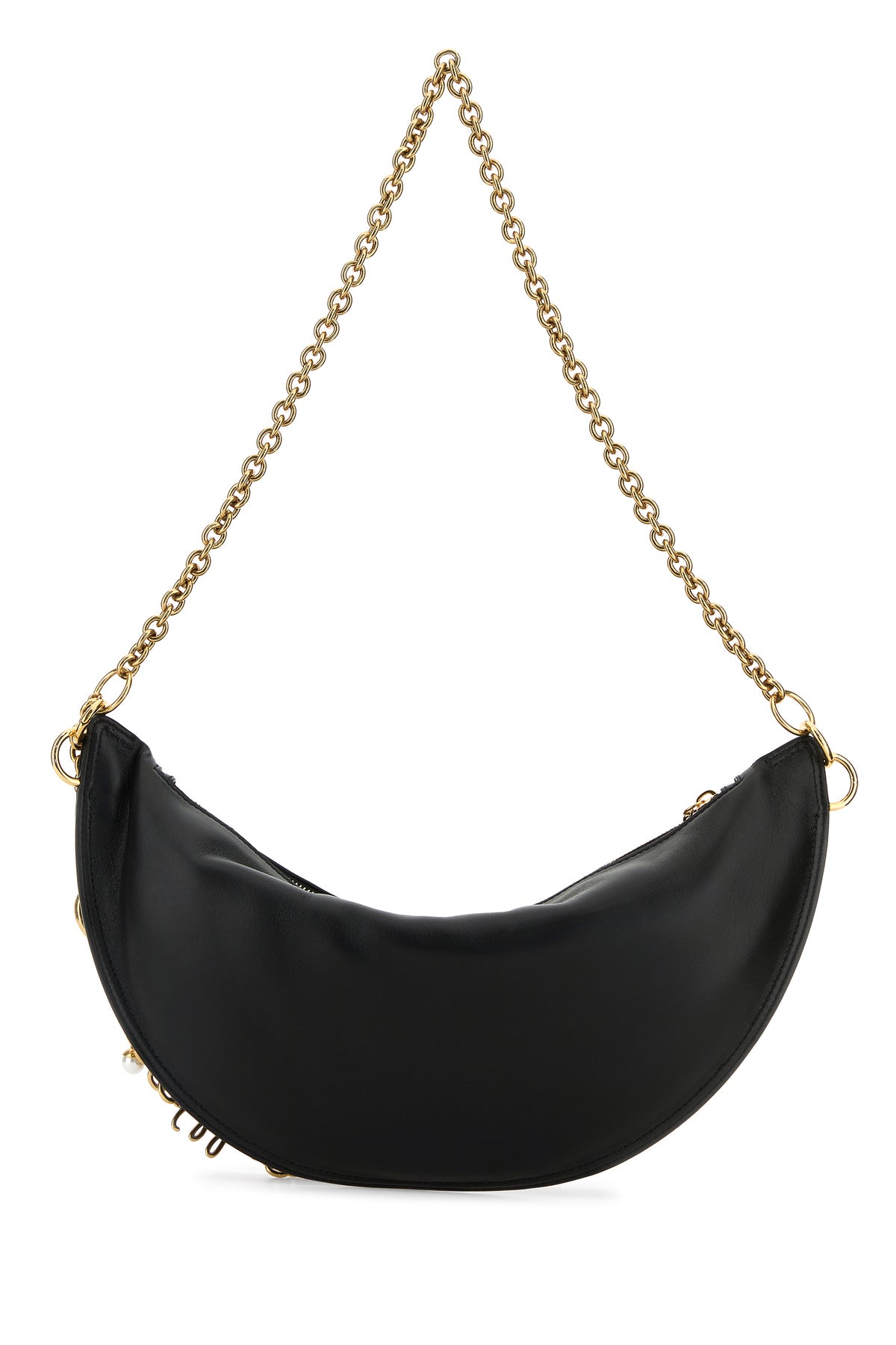 끌로에 블랙 나파 레더 Chloe Icons 숄더백 CH25AS519P80 001