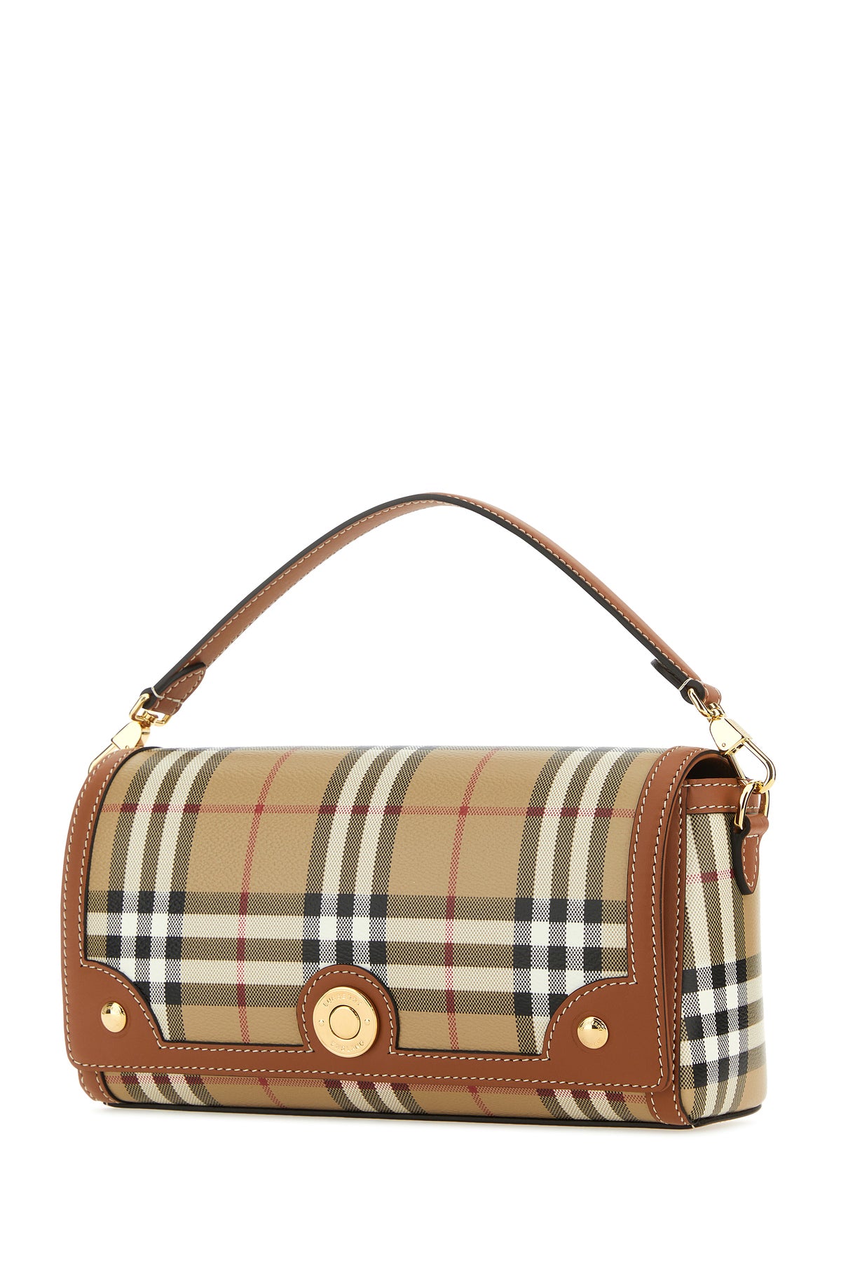 Printed canvas and leather Note handbag – G&B