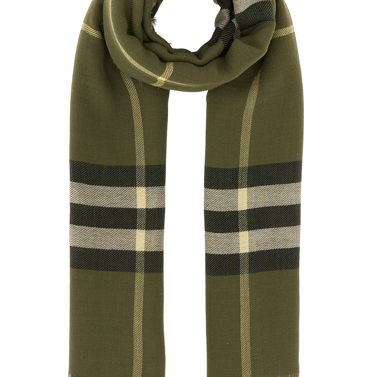 Embroidered wool scarf – G&B