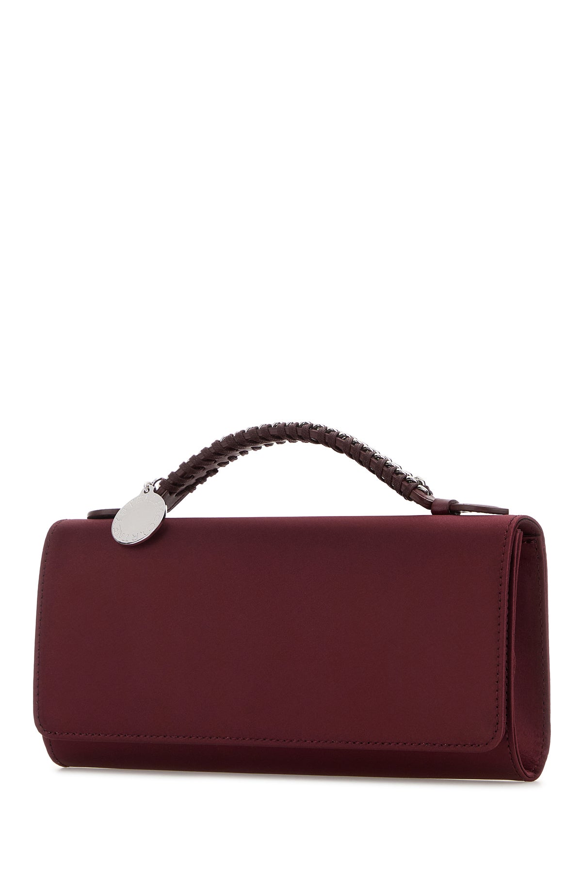 STELLA MCCARTNEY 버건디 새틴 팔라벨라 핸드백 7B0154WP0636 6011