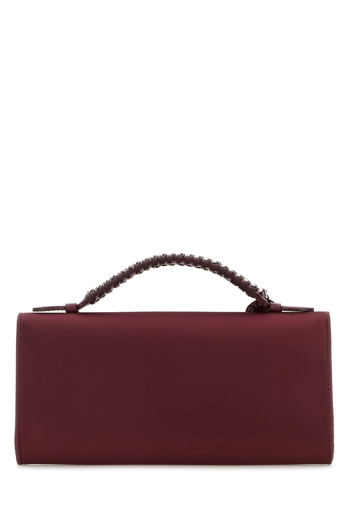 STELLA MCCARTNEY 버건디 새틴 팔라벨라 핸드백 7B0154WP0636 6011