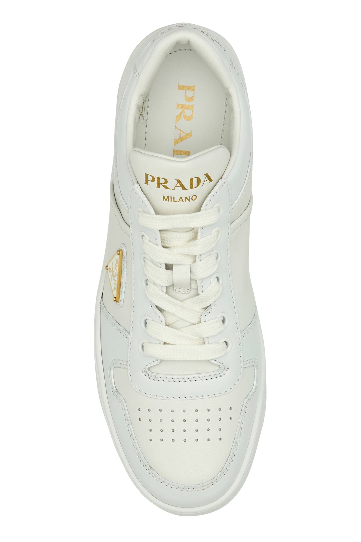 White leather Downtown sneakers – G&B