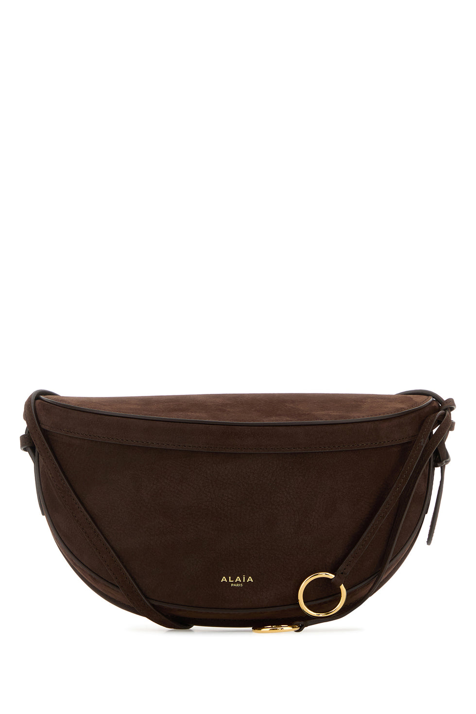 SUEDE EAST WEST BAG_CAMEL main image 1