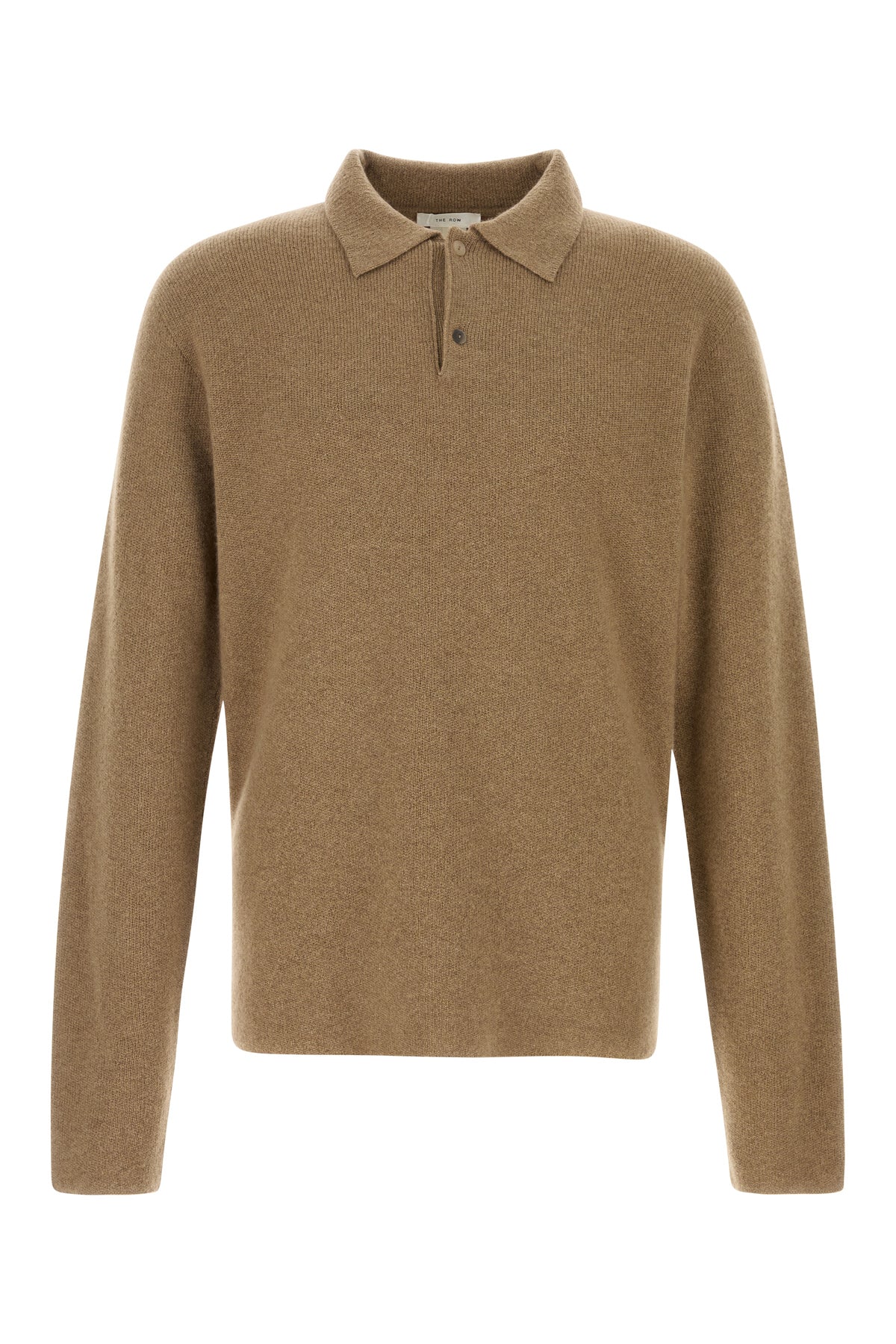 Camel cashmere Tiger polo shirt – G&B