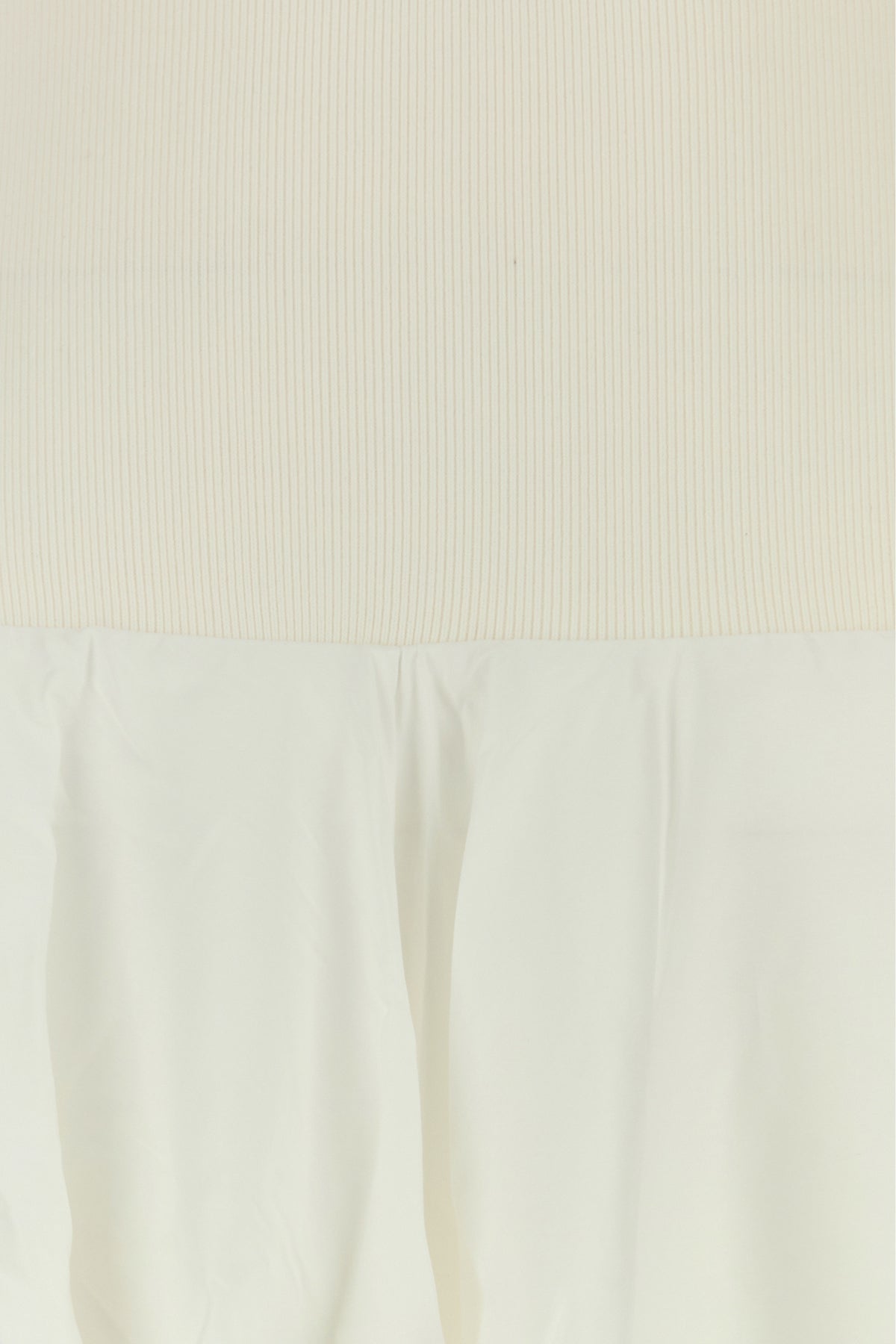 White stretch cotton blend Sayi skirt – G&B