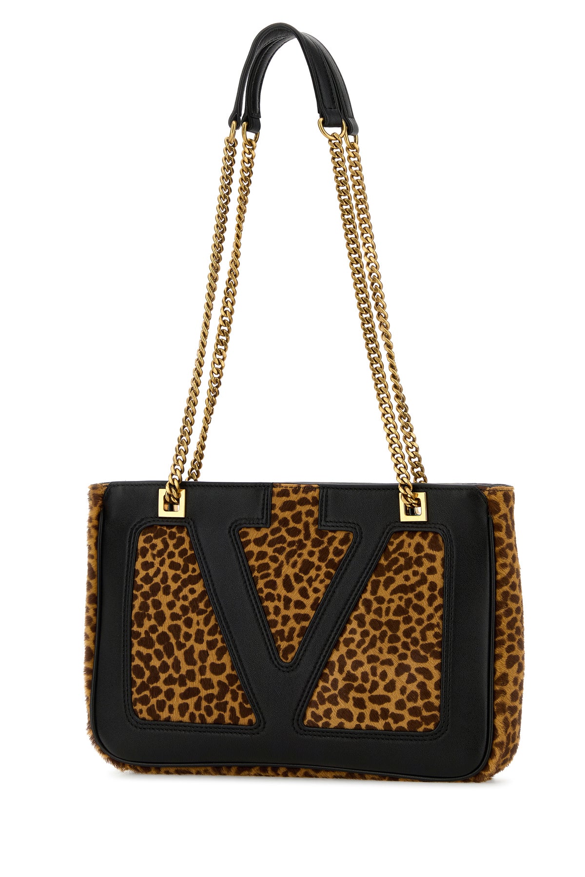 VALENTINO GARAVANI 프린트 카프 헤어 비바 슈퍼스타 숄더백 8W2B0R14QQY C2J
