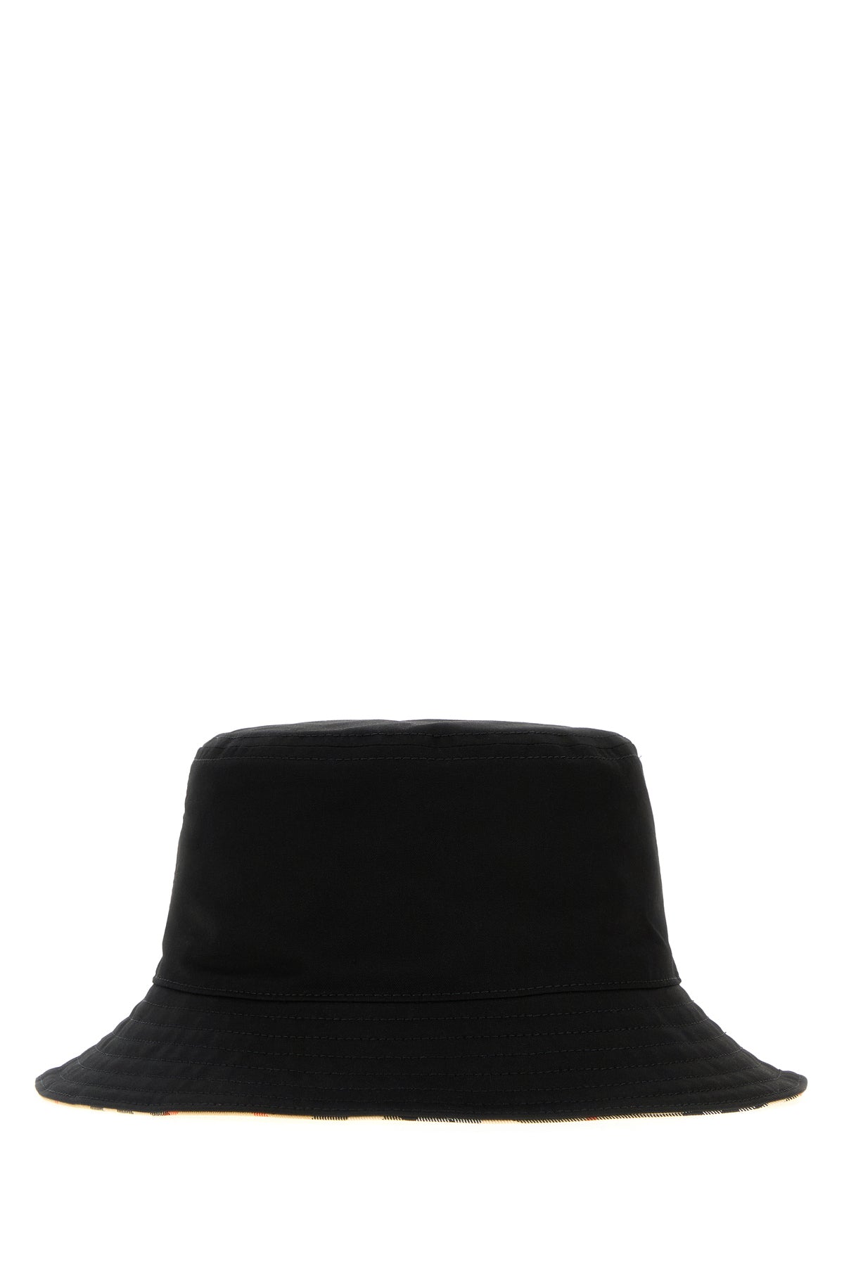 Black gabardine bucket hat – G&B