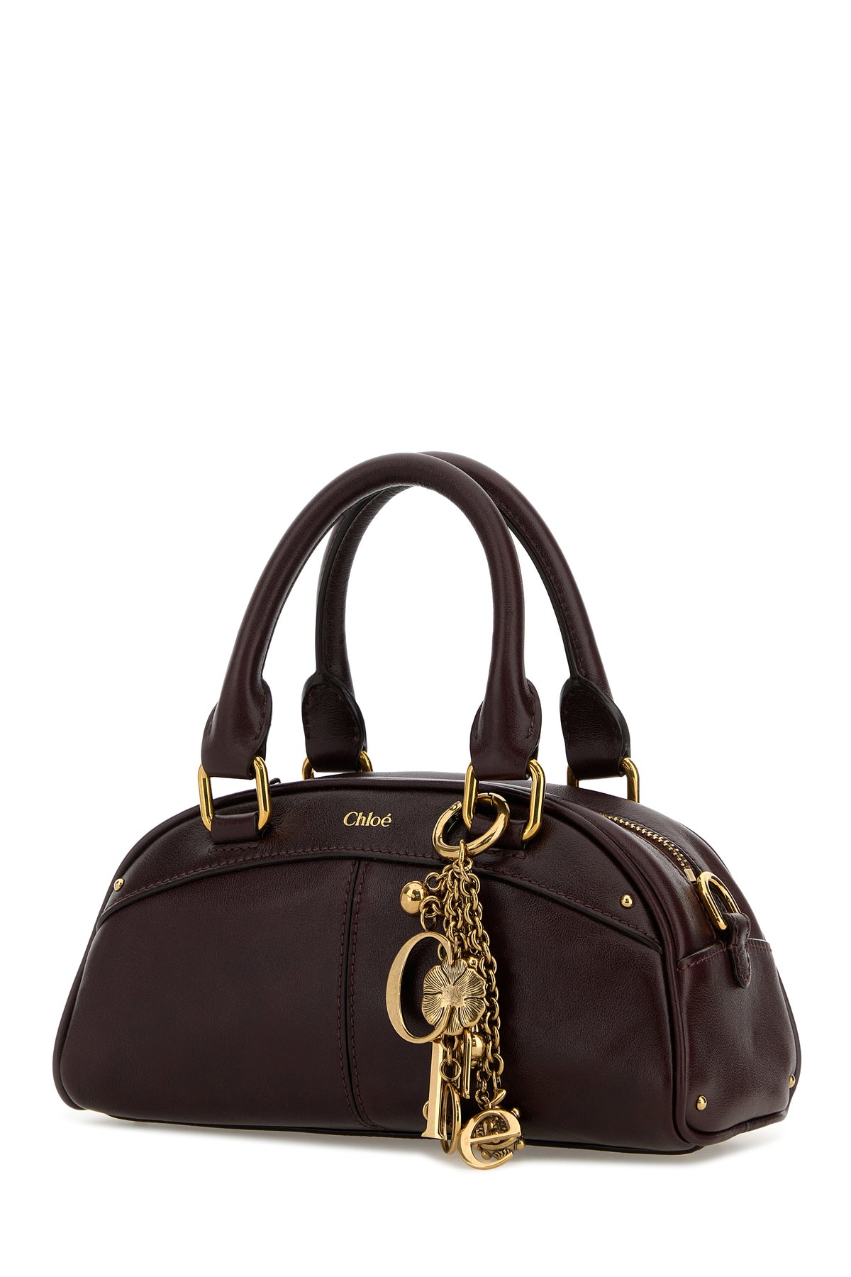 끌로에 그레이프 스몰 레더 Bowling Chloé 스몰 핸드백 CH26SS956Q86 55H