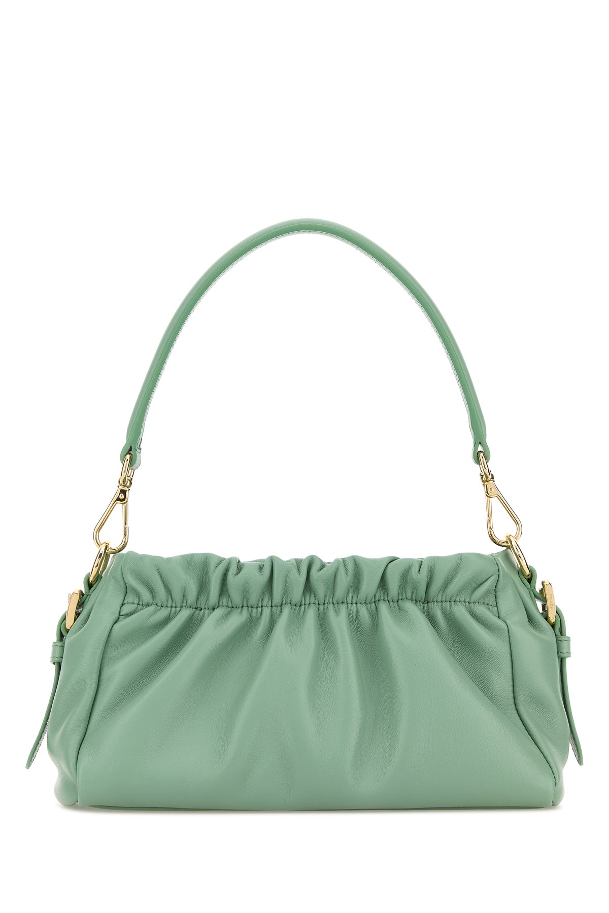 Mint green nappa leather handbag – G&B