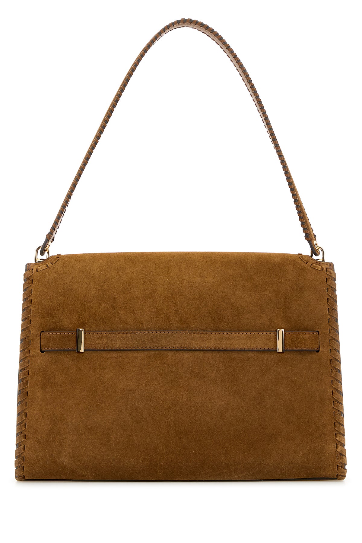 Camel suede large Lee Radziwill shoulder bag – G&B