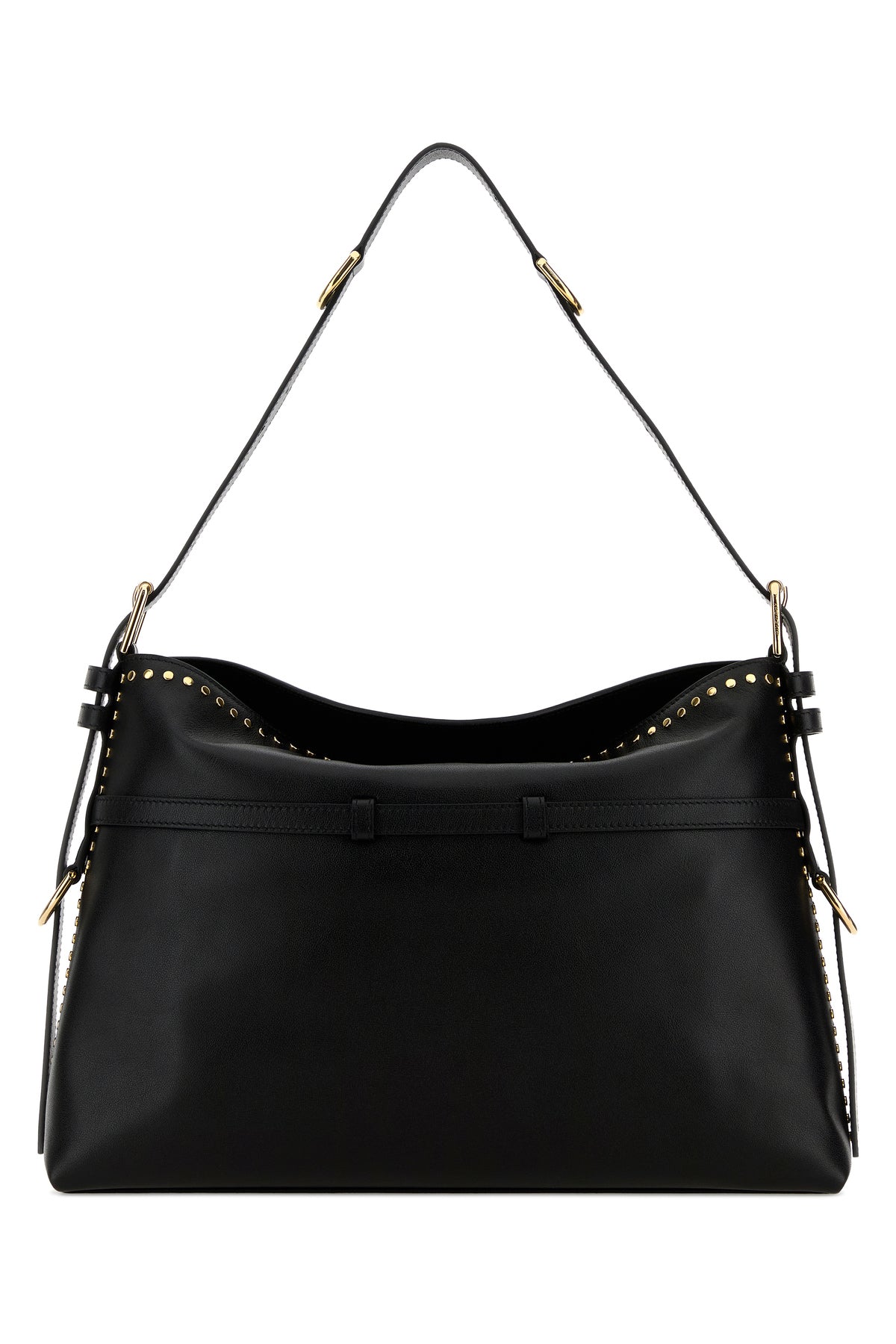 지방시 블랙 레더 미디엄 보이유 쇼핑백 BB5131B2DJ 001