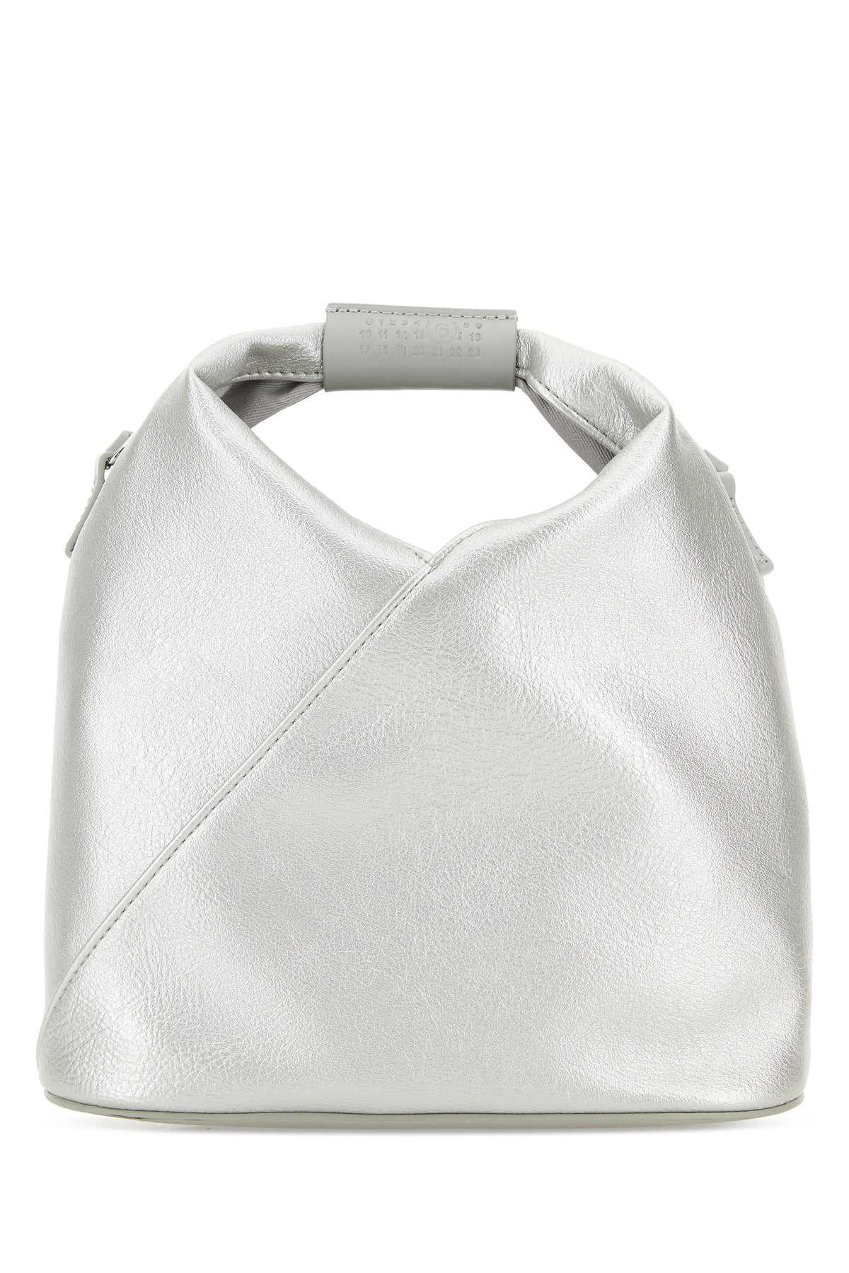 MM6 MAISON MARGIELA 실버 신스레더 Japanese 핸드백 SB6WD0026P8396 T9002