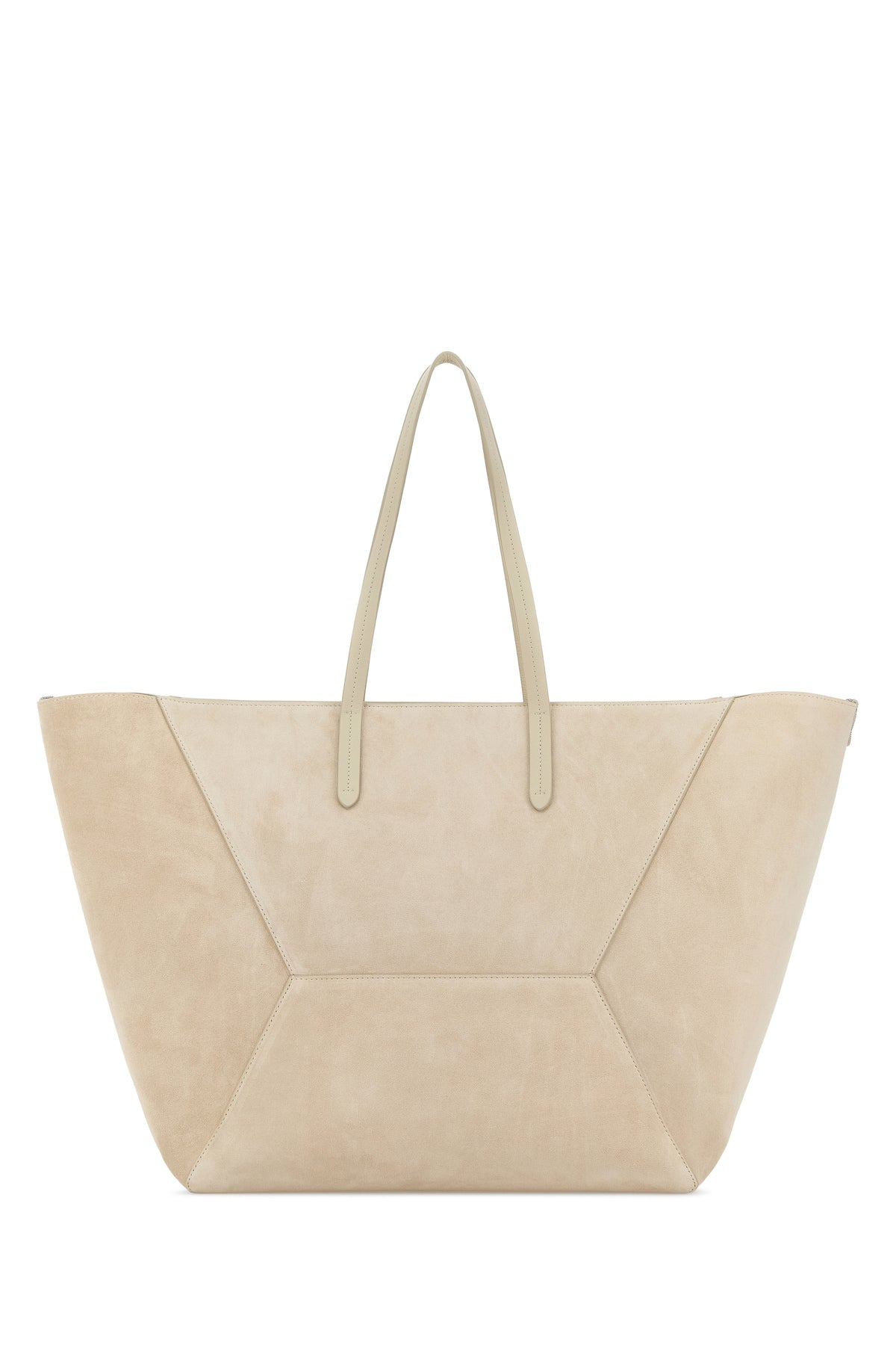 BRUNELLO CUCINELLI 샌드 스웨이드 쇼핑백 MBDLB2572 C8905