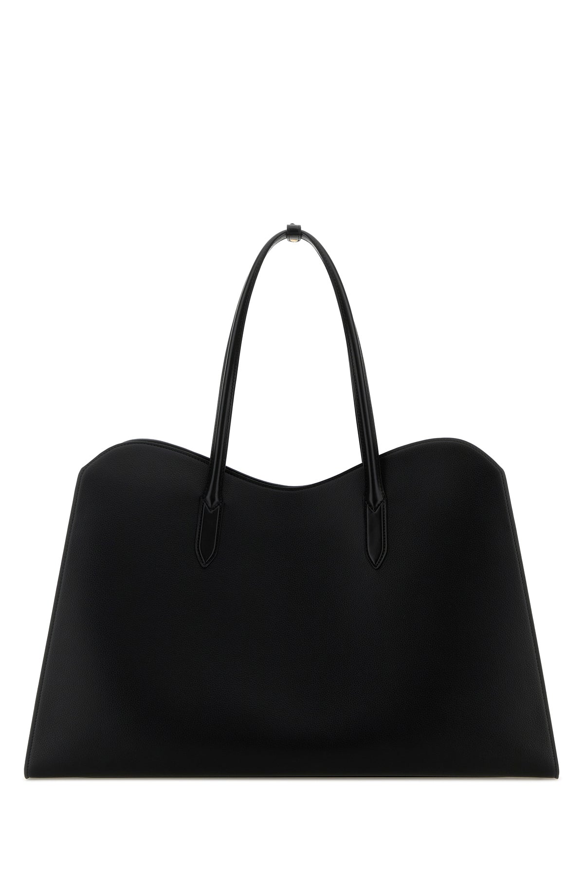 STELLA MCCARTNEY 블랙 합성 소재 레더 라이더 트래블백 7B0193WP0533 1000