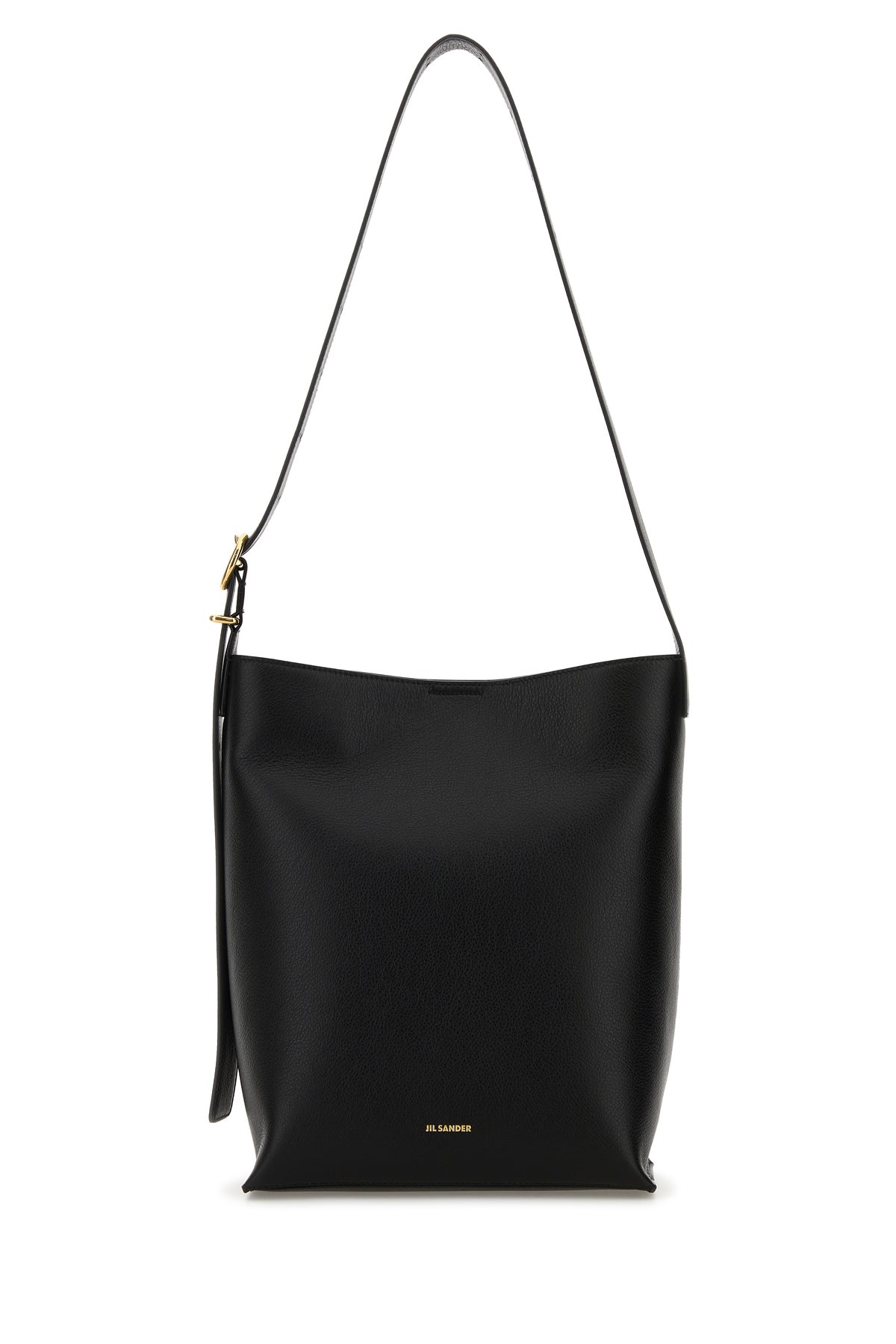 Black leather Cannolo shoulder bag – G&B