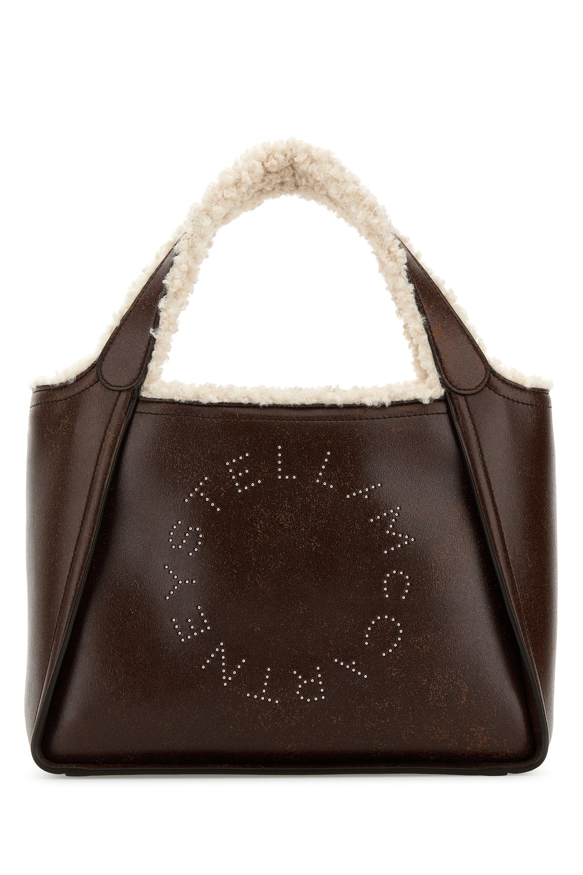 STELLA MCCARTNEY 브라운 알터 매트 스몰 쇼핑백 513860WP0624 2035
