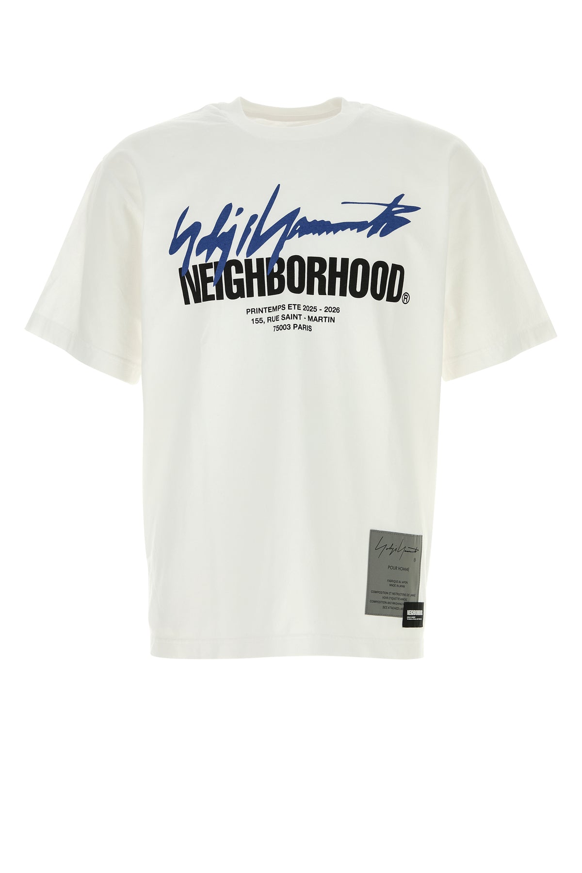 White cotton Yohji Yamamoto x Neighborhood t-shirt – G&B